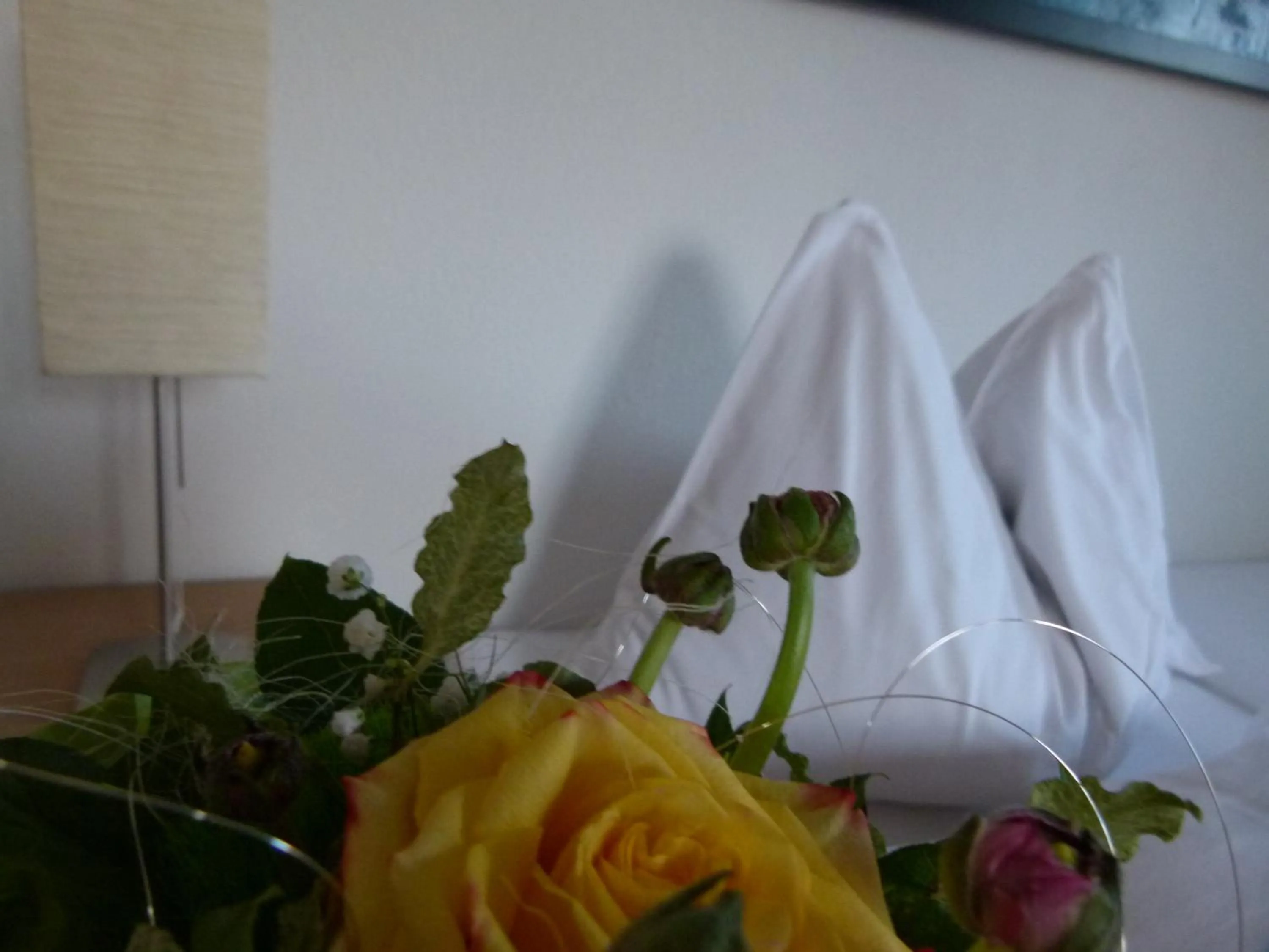 Decorative detail, Bed in Hotel Fischachstubn