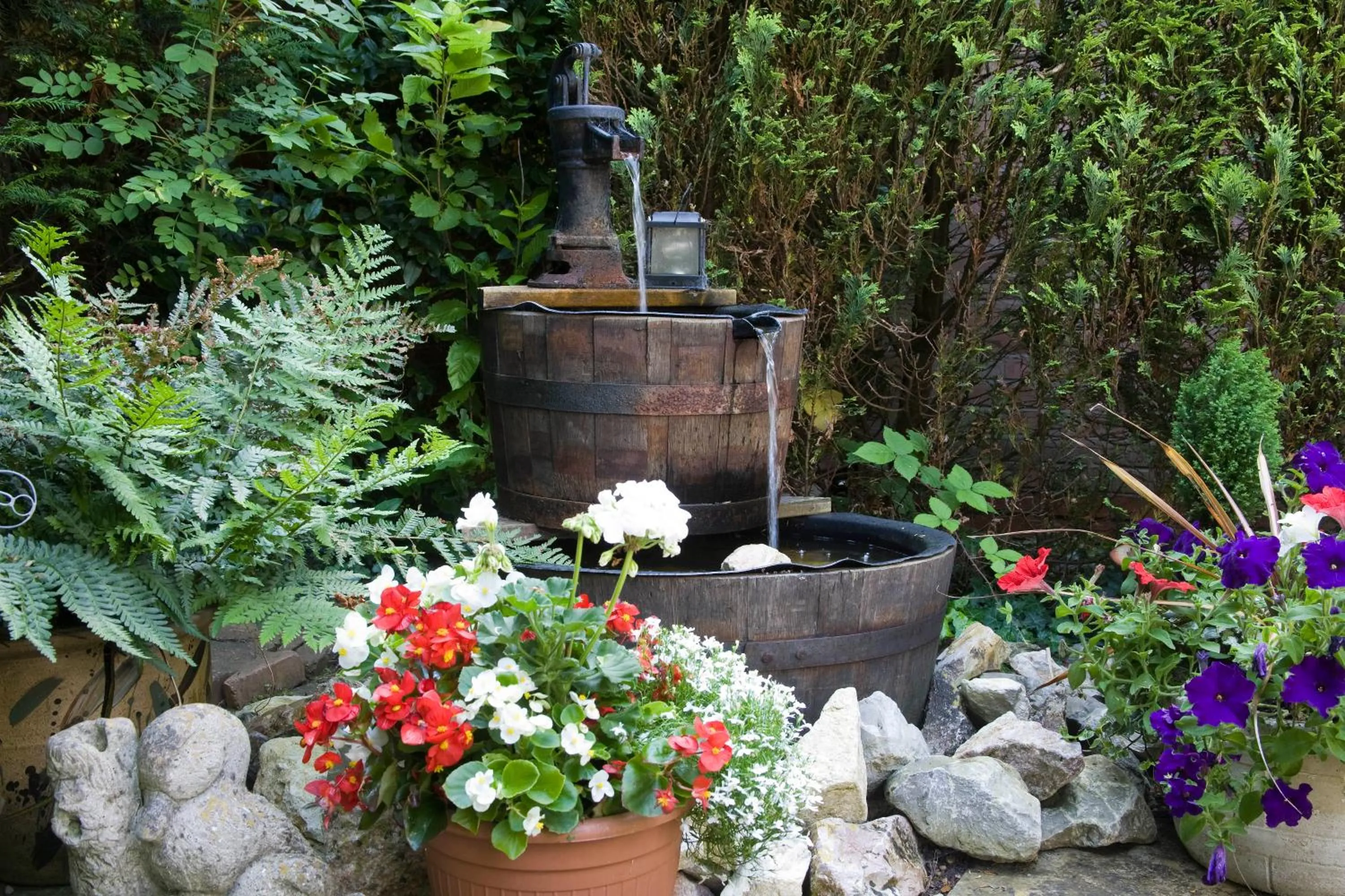 Garden in Park Cottage