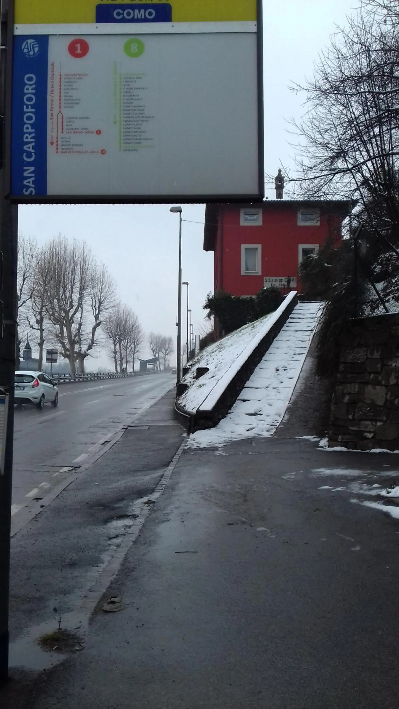 Winter in B&B Casa Cantoniera