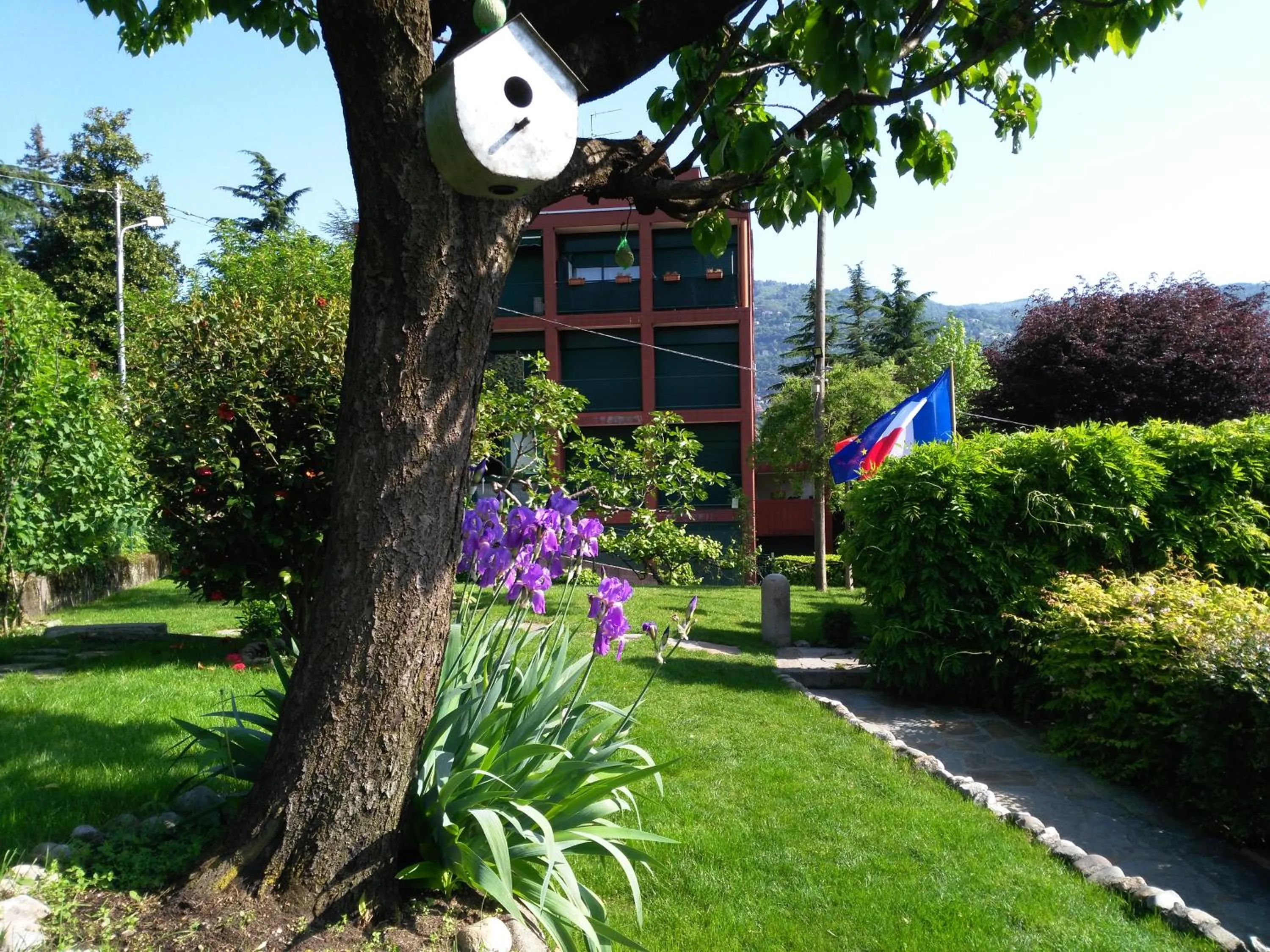 Garden in B&B Casa Cantoniera