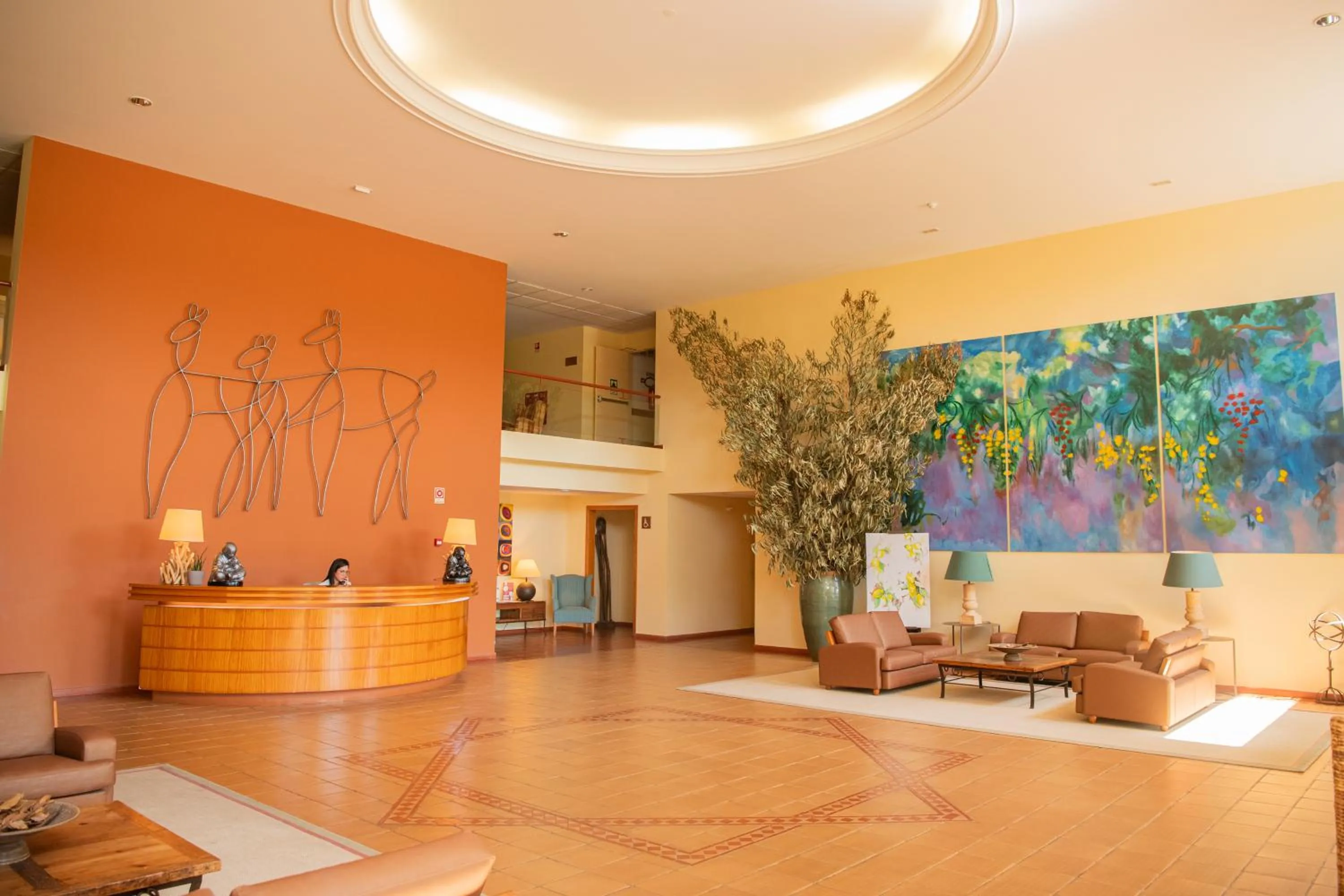 Lobby or reception in Apartamentos do Lago