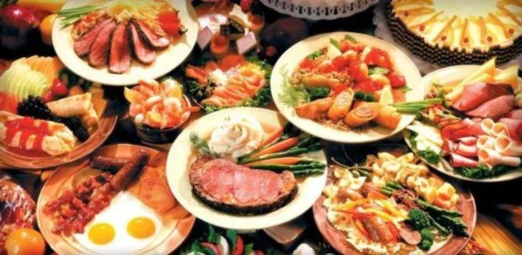 Breakfast in E-Just Hotel Borg El Arab