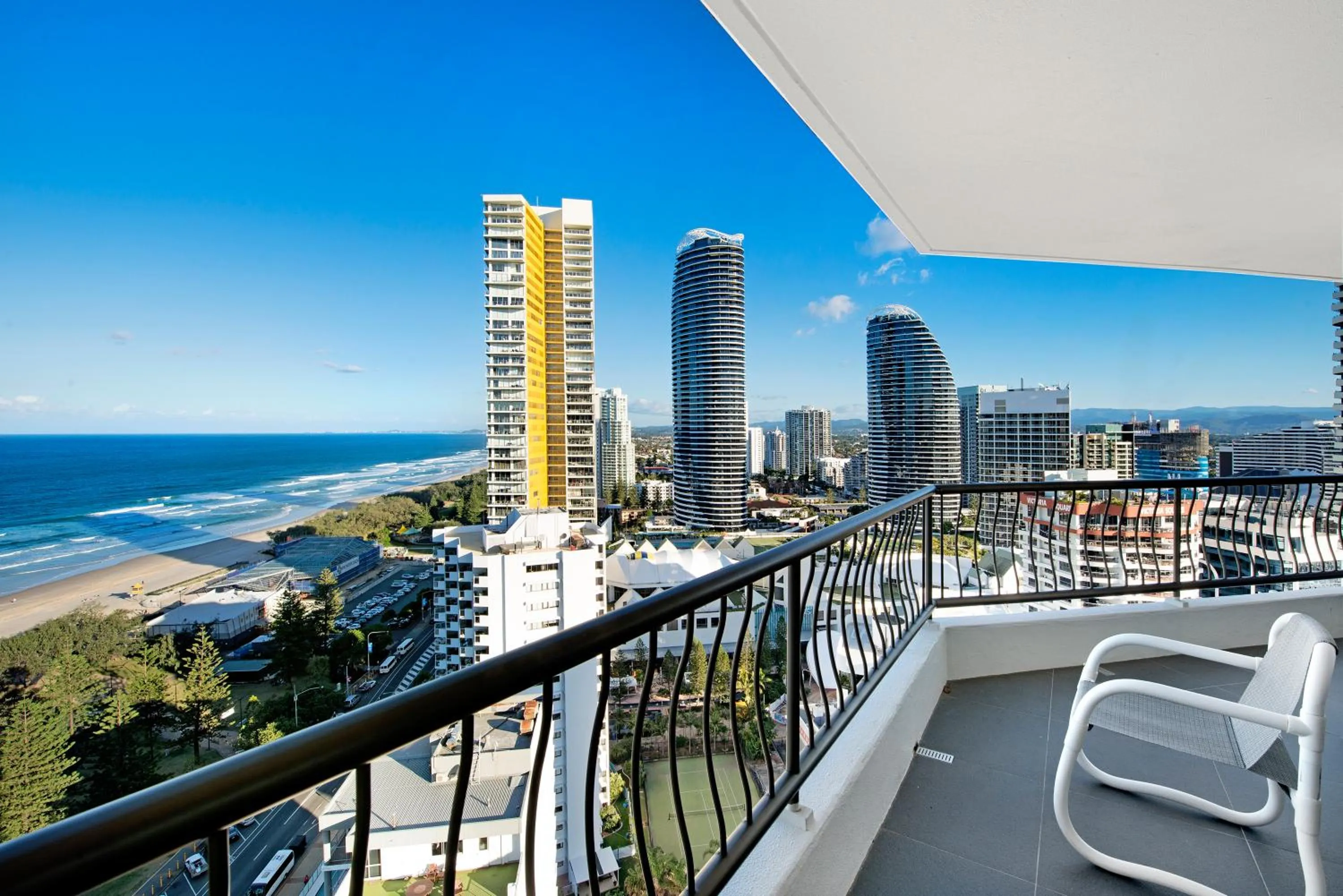 Sea view in ULTIQA Beach Haven on Broadbeach