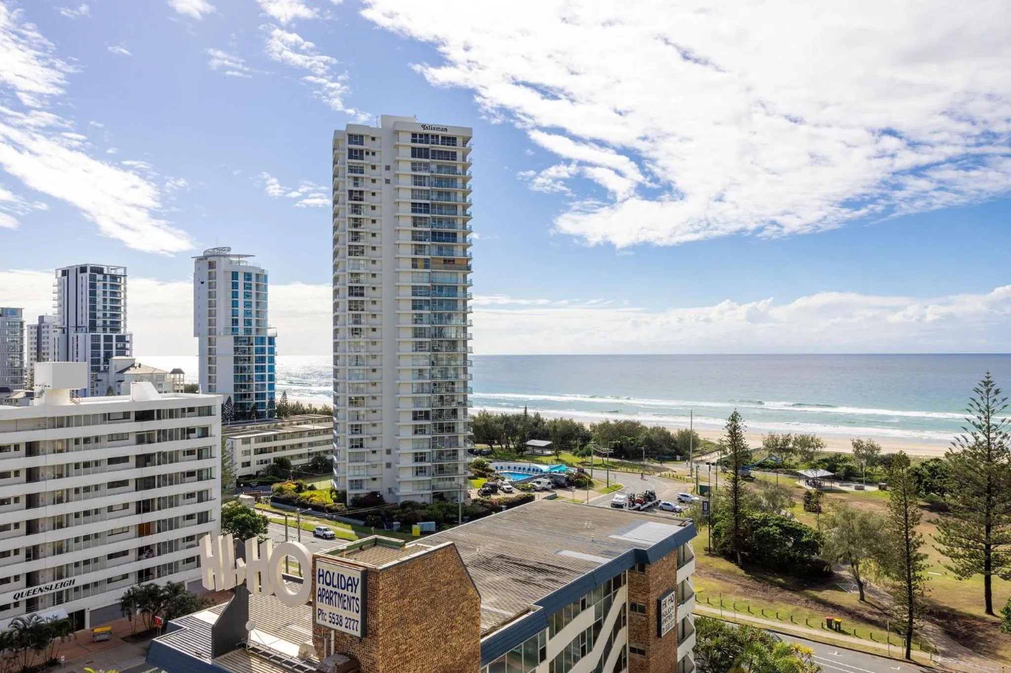 Sea view in ULTIQA Beach Haven on Broadbeach