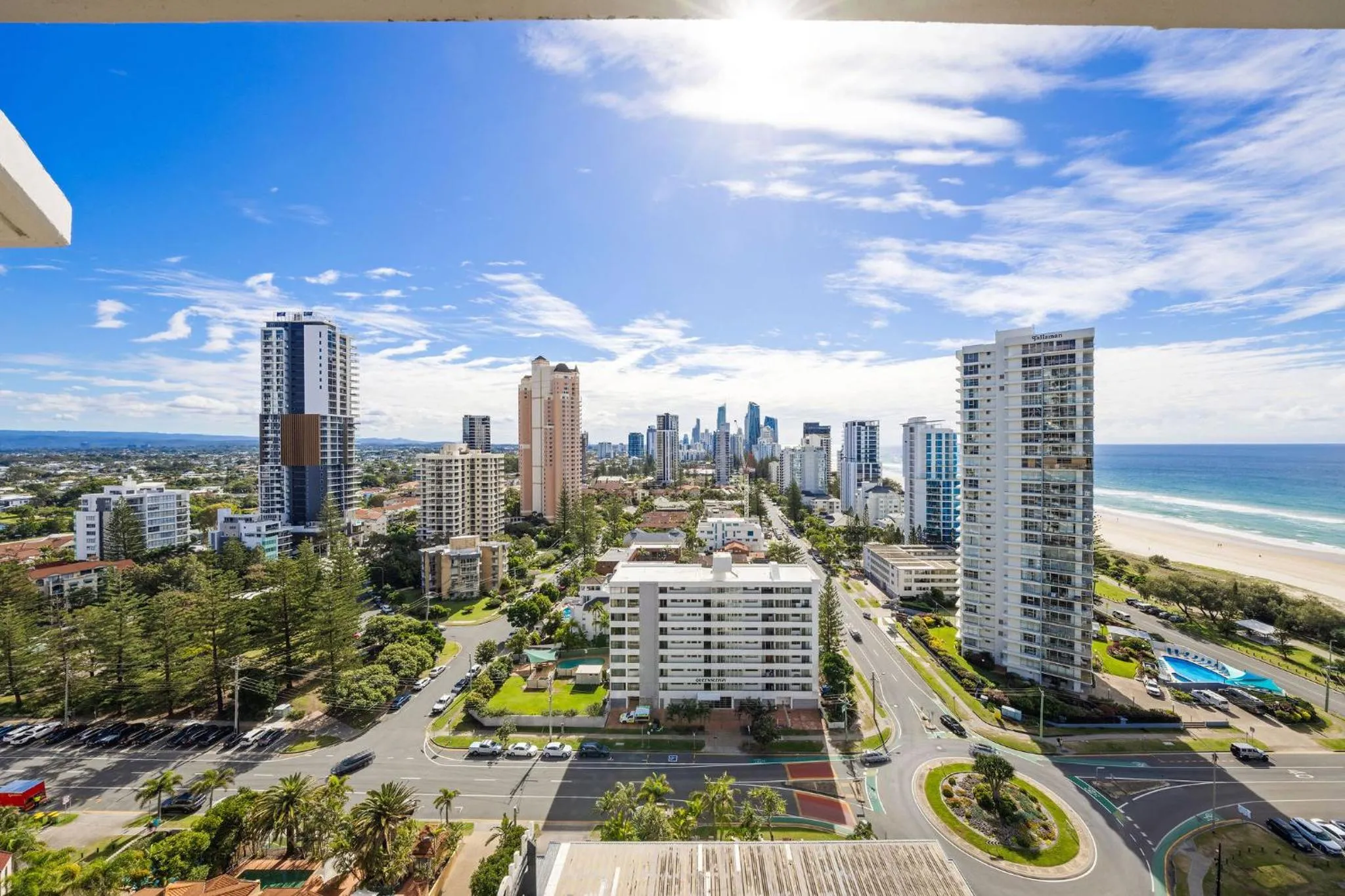 City view in ULTIQA Beach Haven on Broadbeach