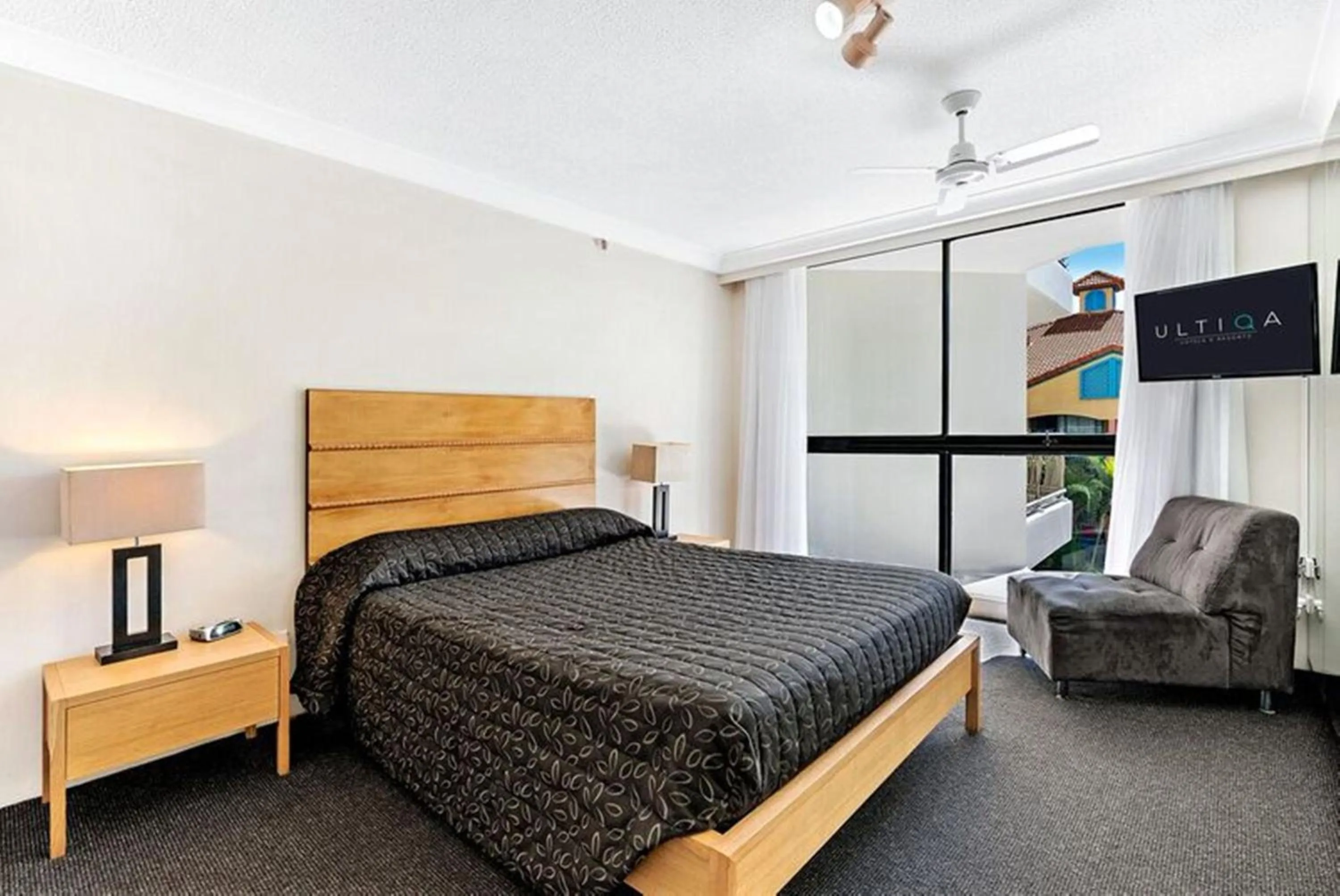 Bedroom, Bed in ULTIQA Beach Haven on Broadbeach