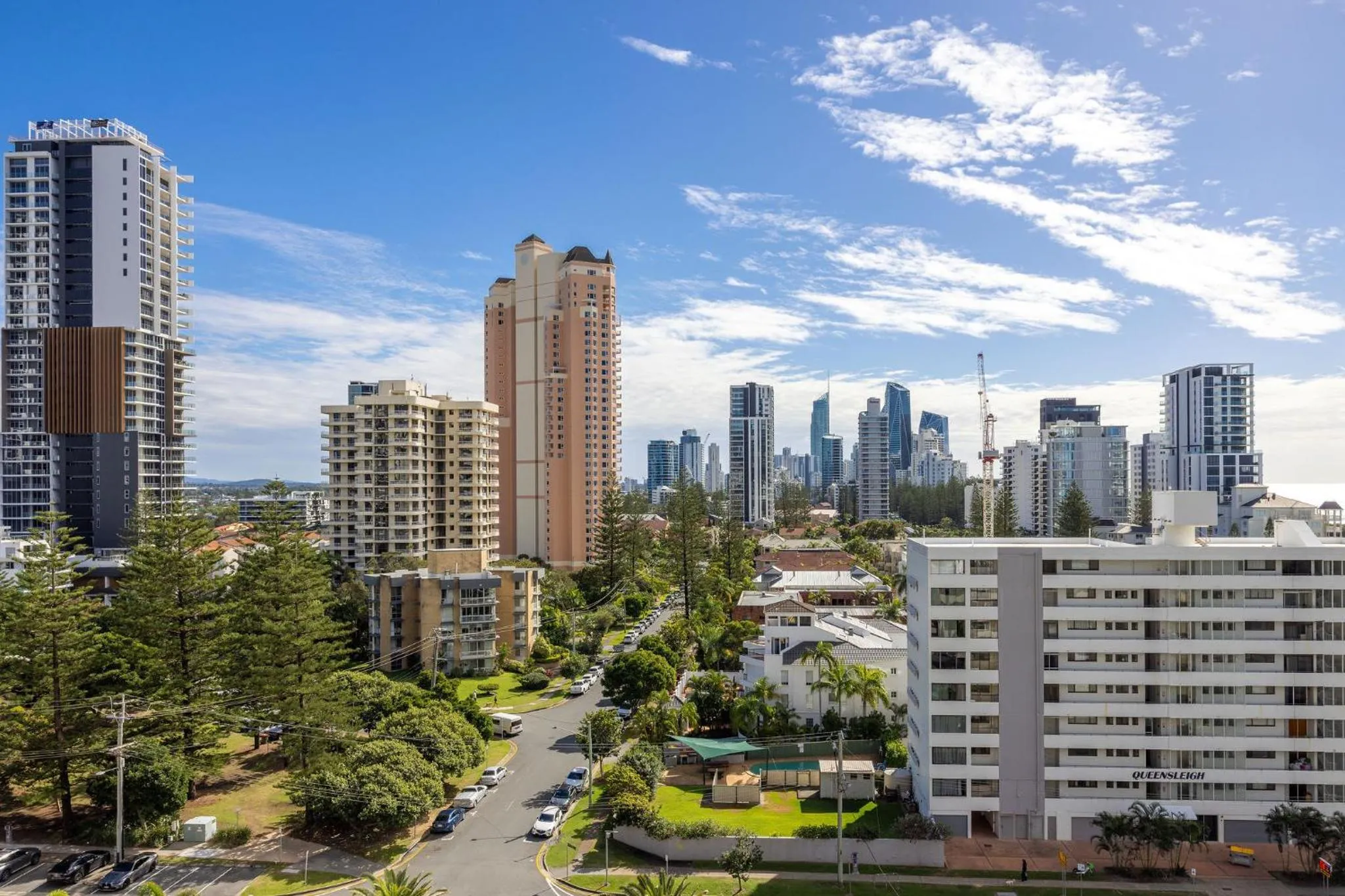 City view in ULTIQA Beach Haven on Broadbeach