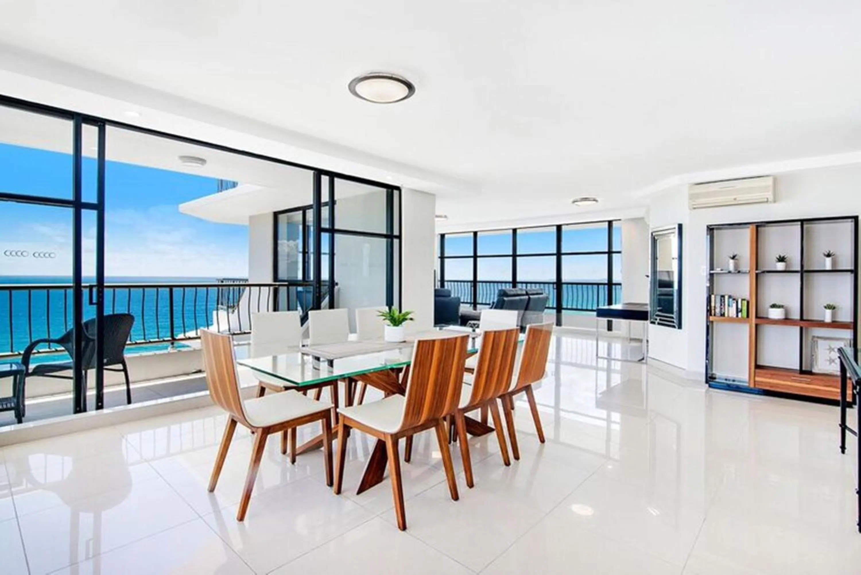 Dining area in ULTIQA Beach Haven on Broadbeach
