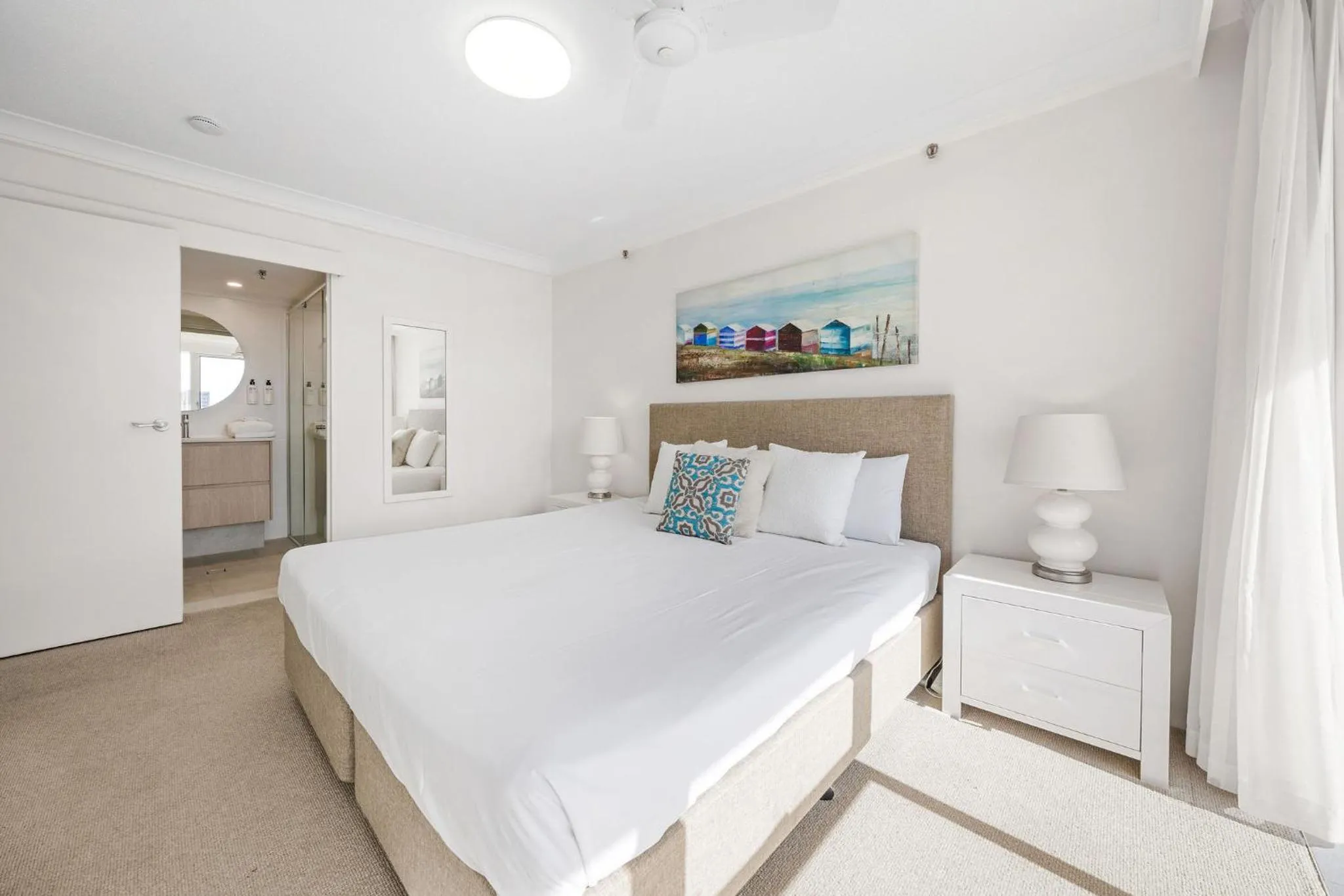 Bedroom, Bed in ULTIQA Beach Haven on Broadbeach