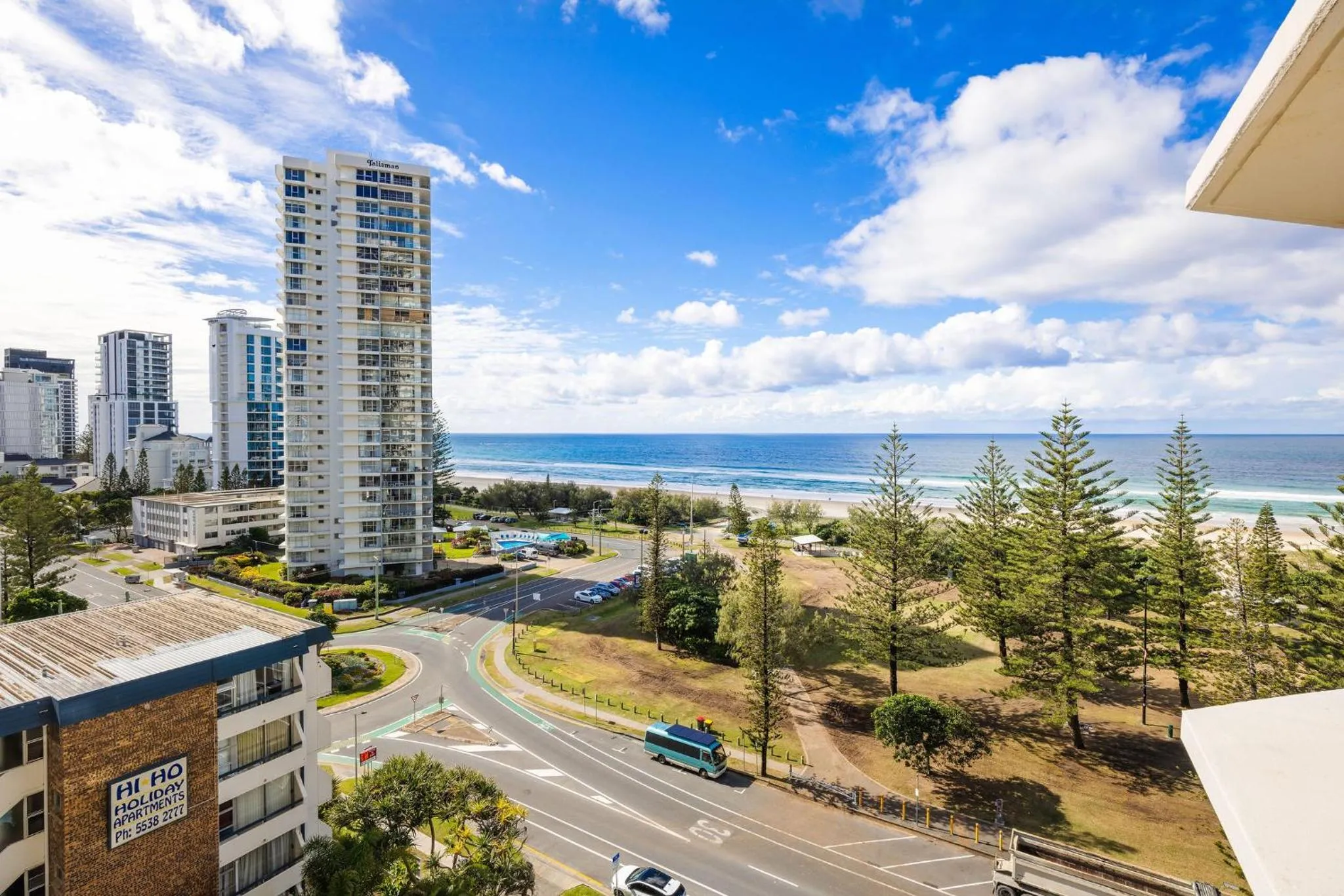 Sea view in ULTIQA Beach Haven on Broadbeach