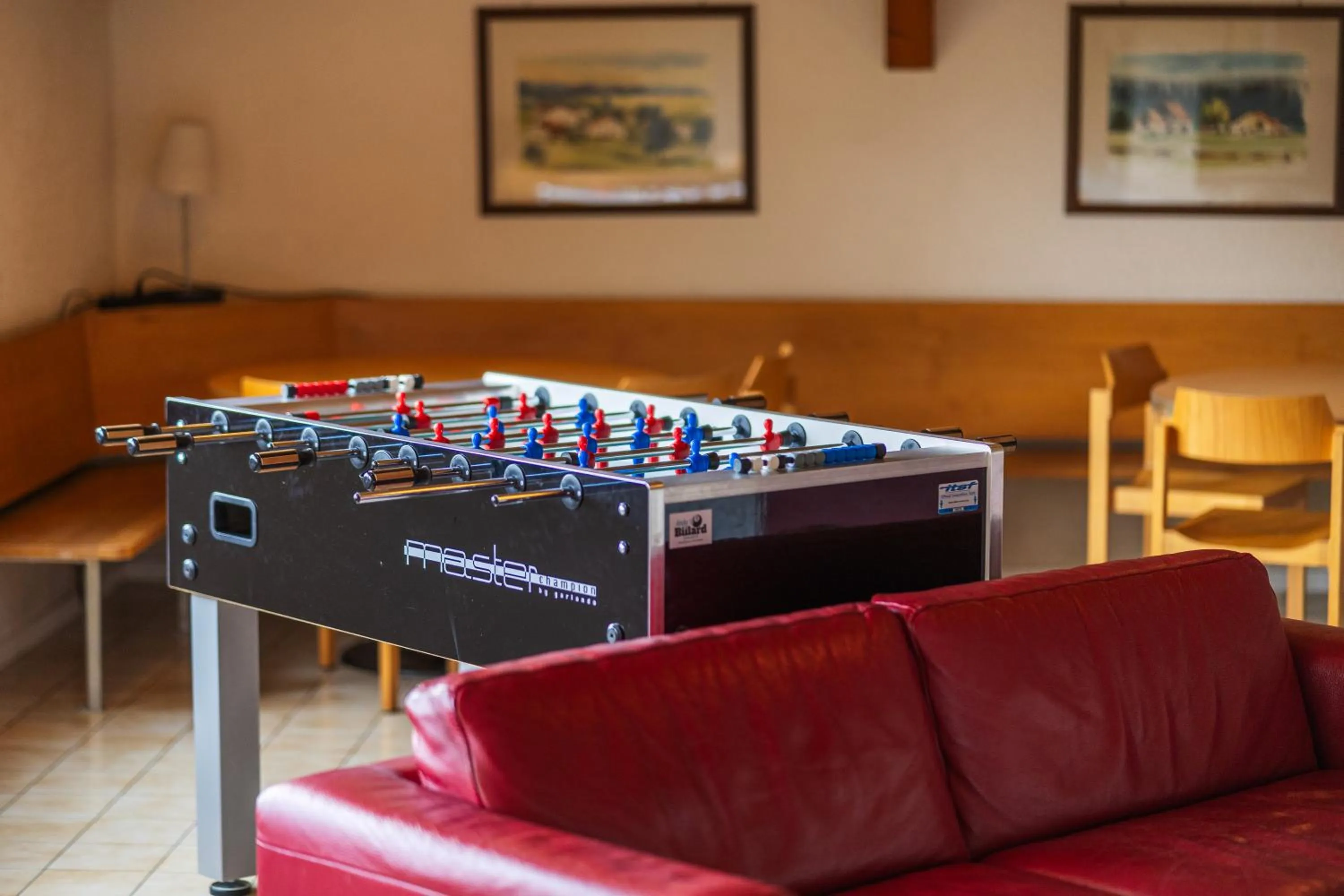 Game Room in Delémont Youth Hostel