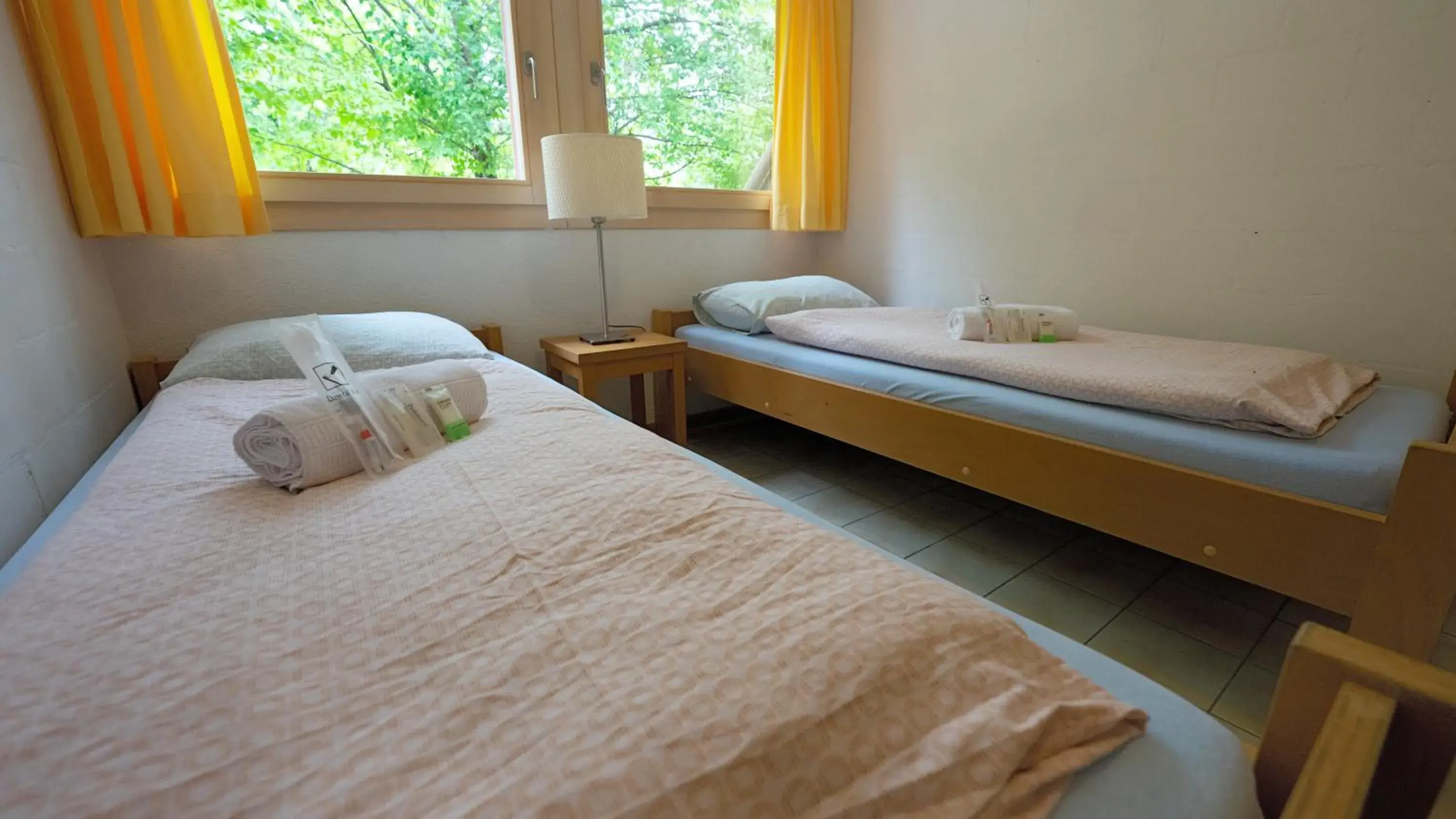 Double Room with Private Bathroom in Delémont Youth Hostel Double Room with Private Bathroom in Delémont Youth Hostel