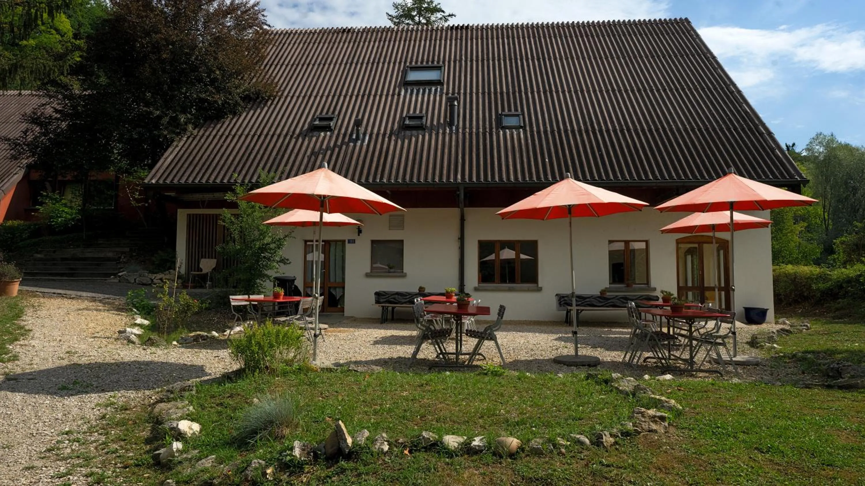 Balcony/Terrace in Delémont Youth Hostel