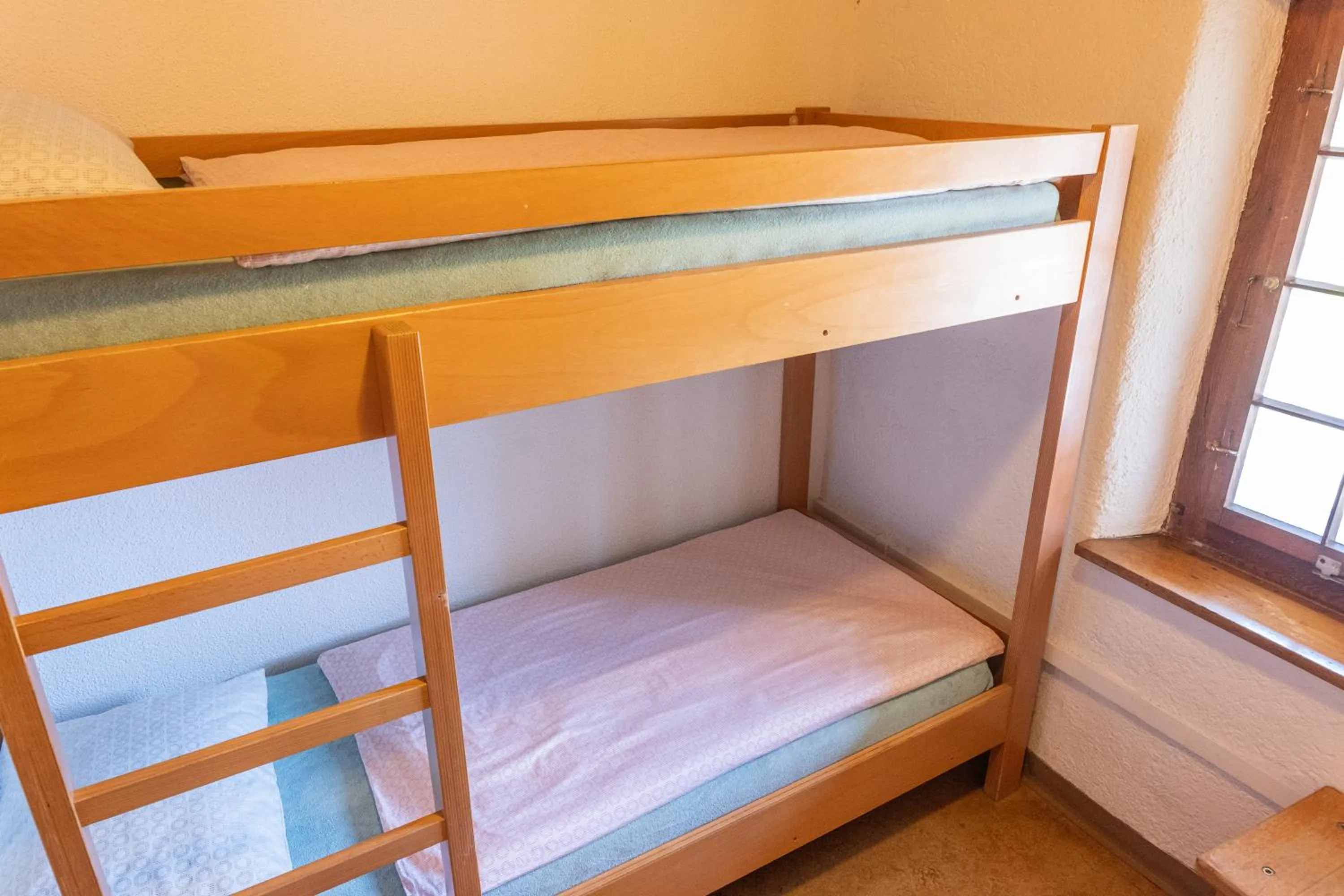 Bedroom, Bed in Brugg Youth Hostel