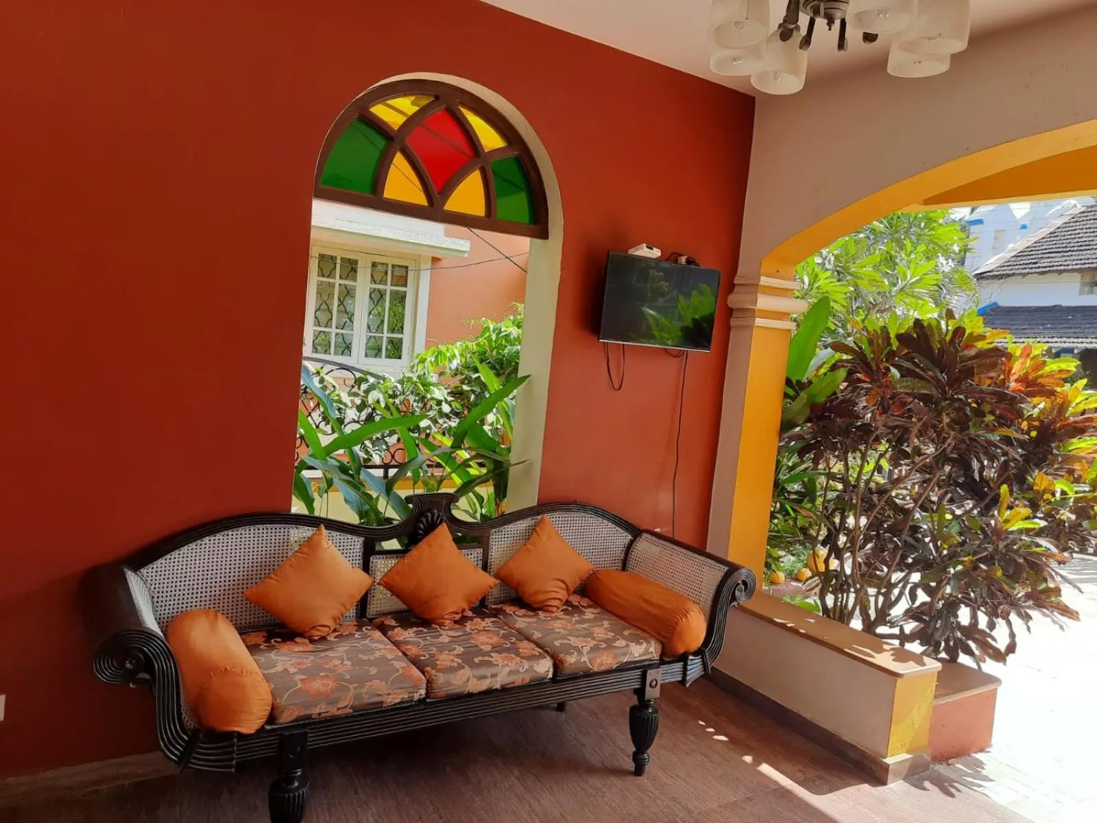 Seating area in Martins Comfort