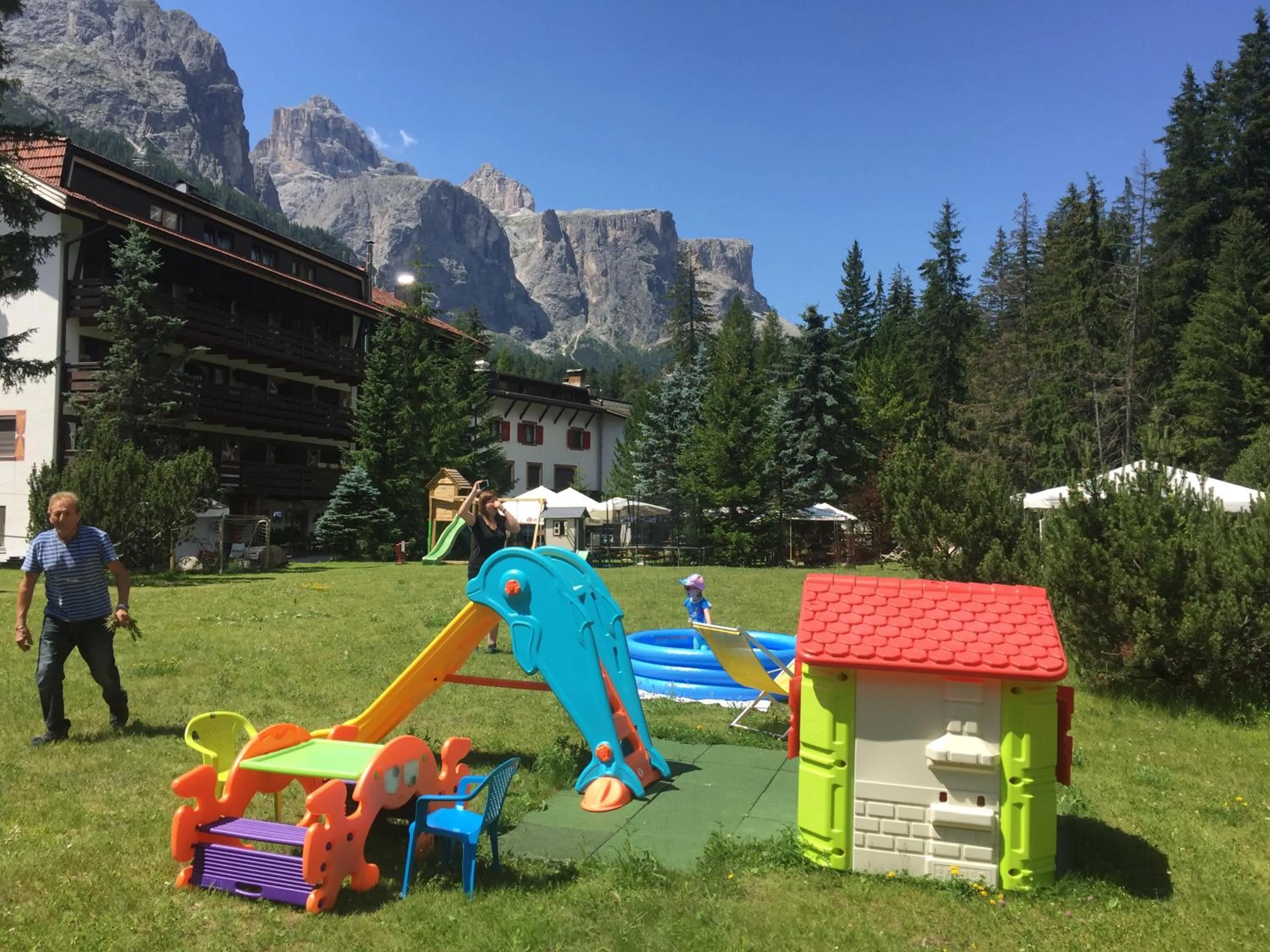 Children play ground in Residence Salvan