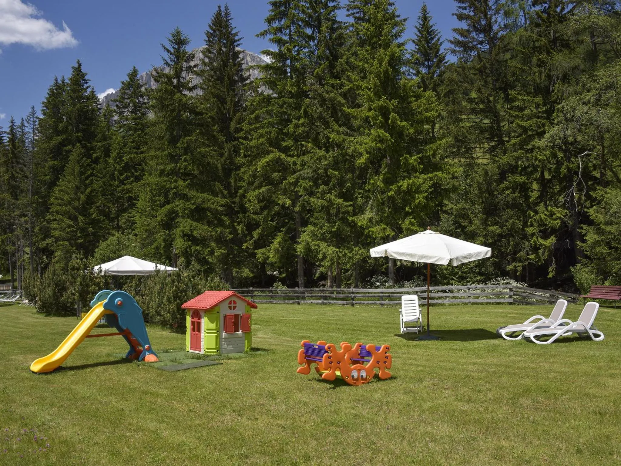 Children play ground in Residence Salvan