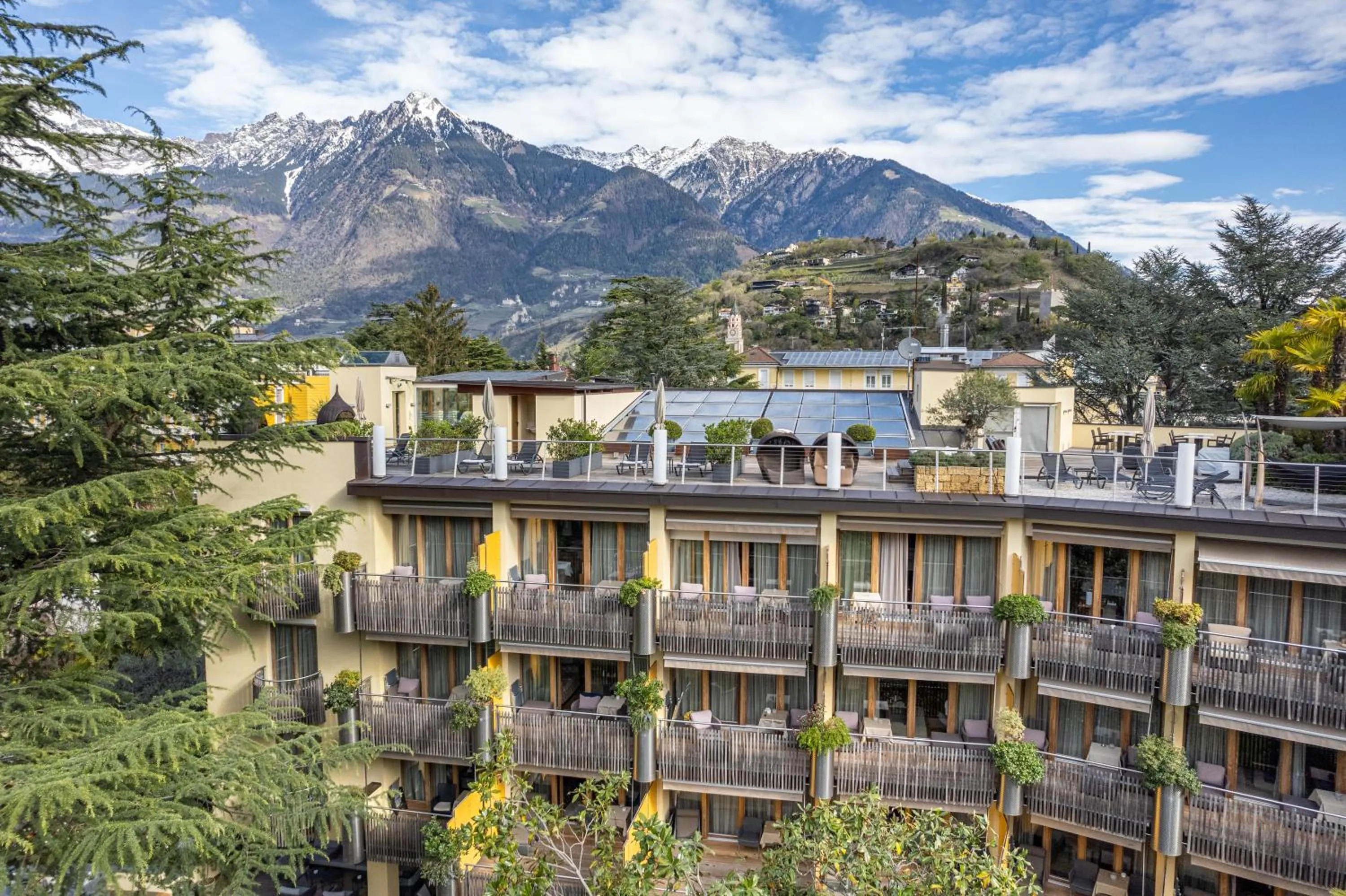 Property building in Hotel Mignon Meran Park & Spa