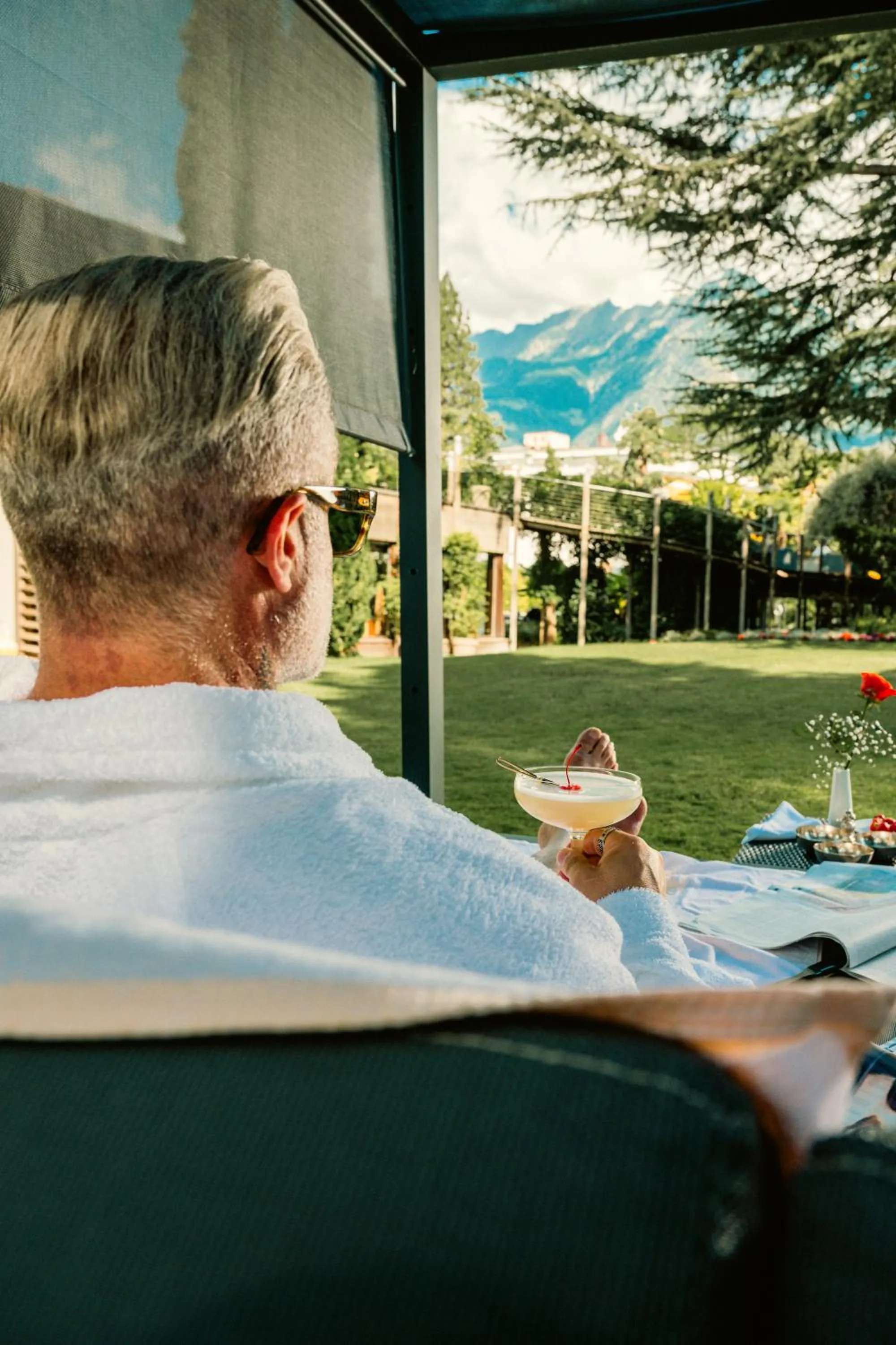 Garden in Hotel Mignon Meran Park & Spa