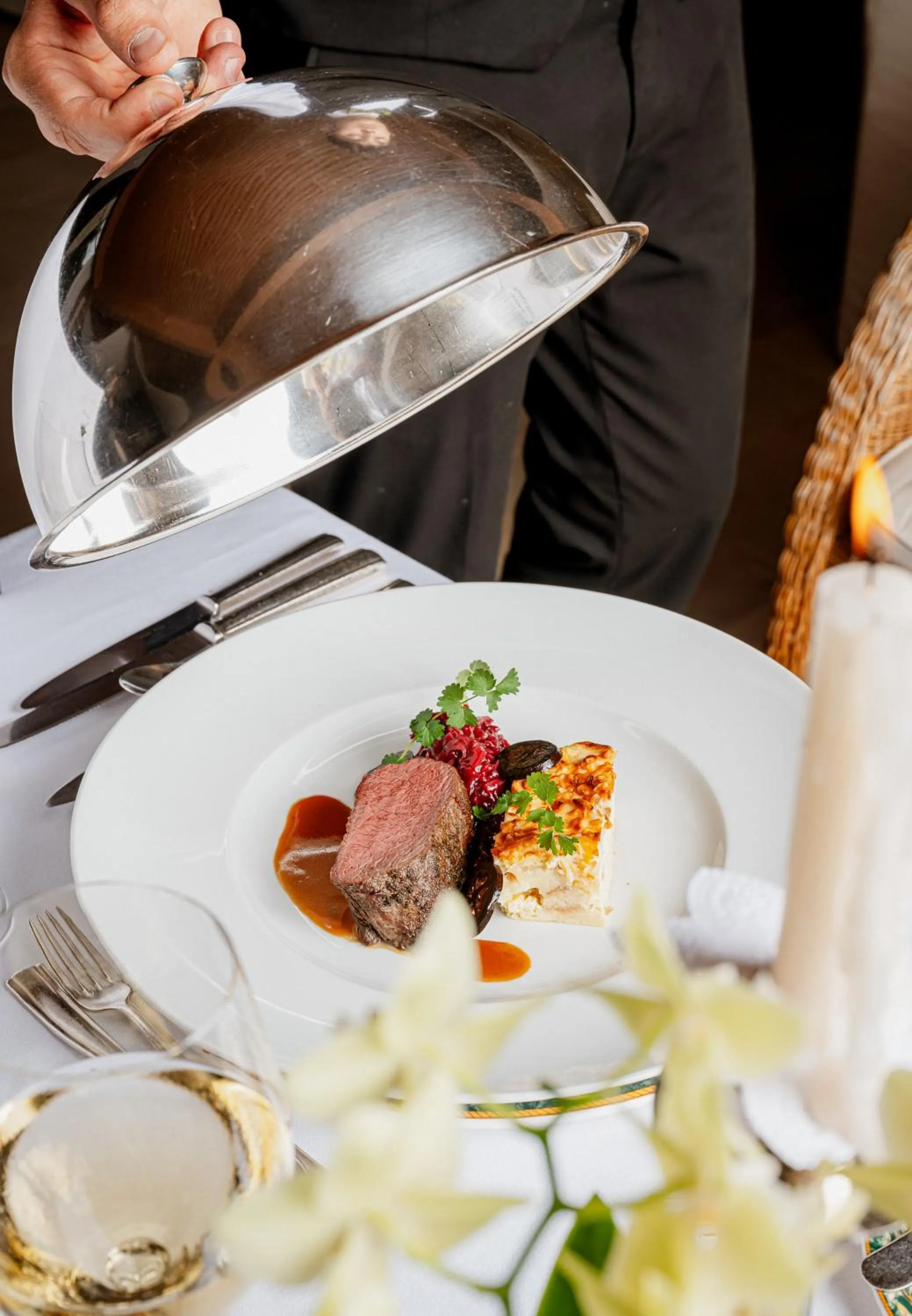 Restaurant/places to eat in Hotel Mignon Meran Park & Spa