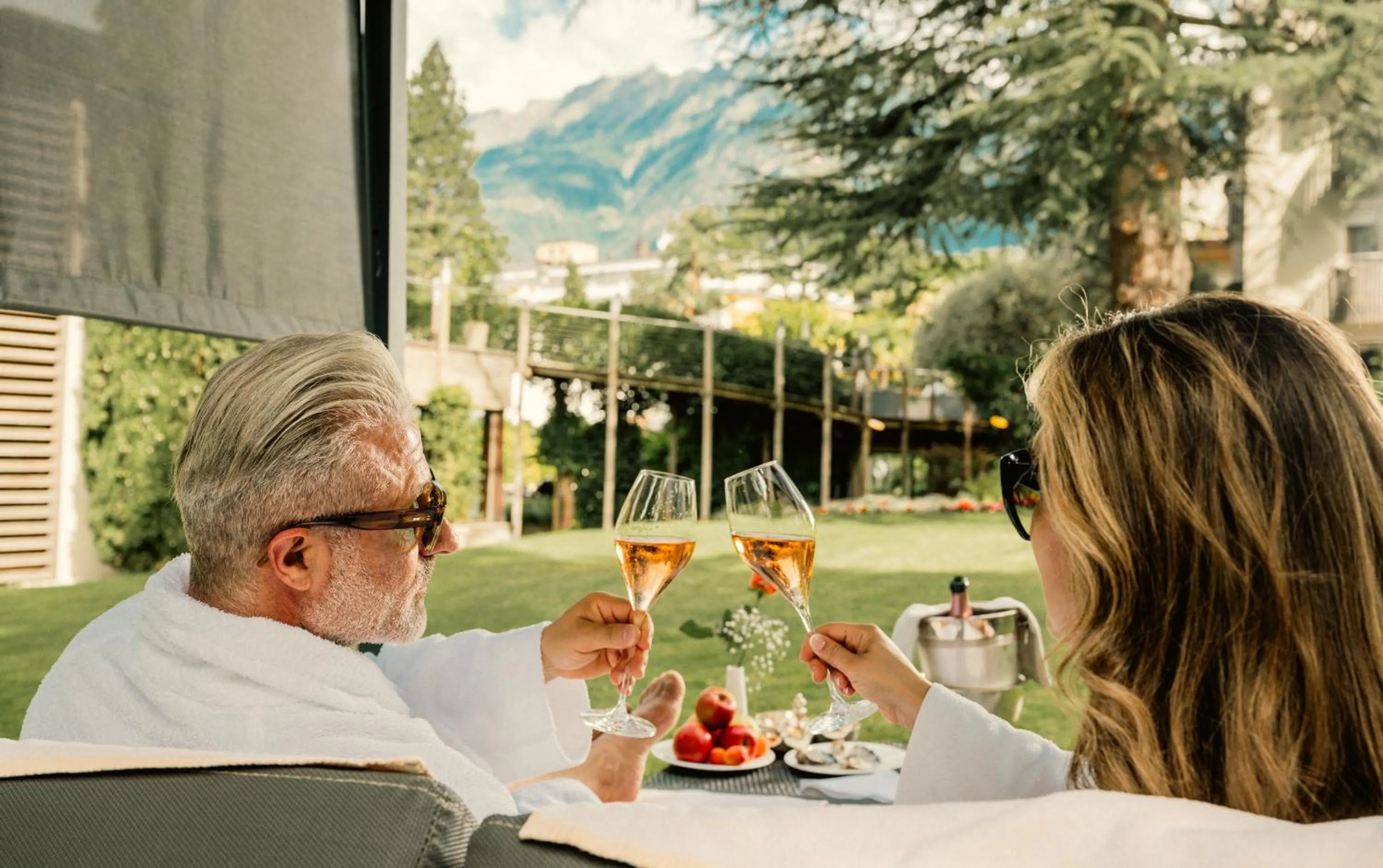 Garden in Hotel Mignon Meran Park & Spa