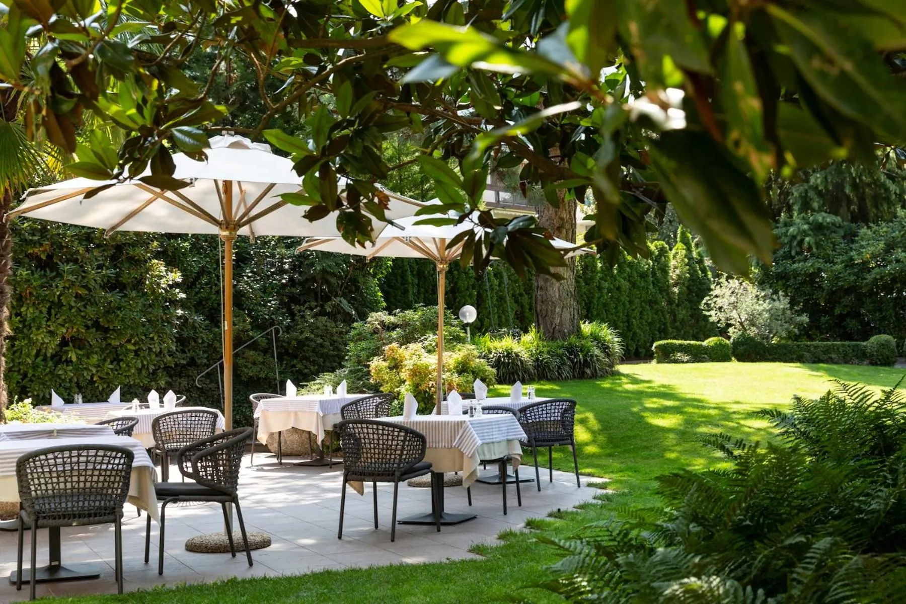 Balcony/Terrace in Hotel Mignon Meran Park & Spa