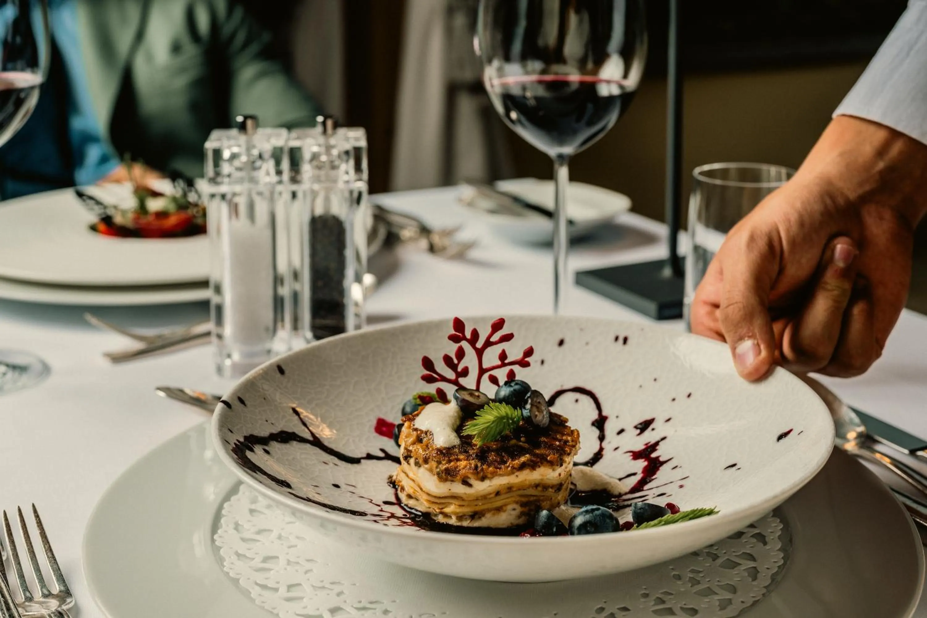 Restaurant/places to eat in Hotel Mignon Meran Park & Spa