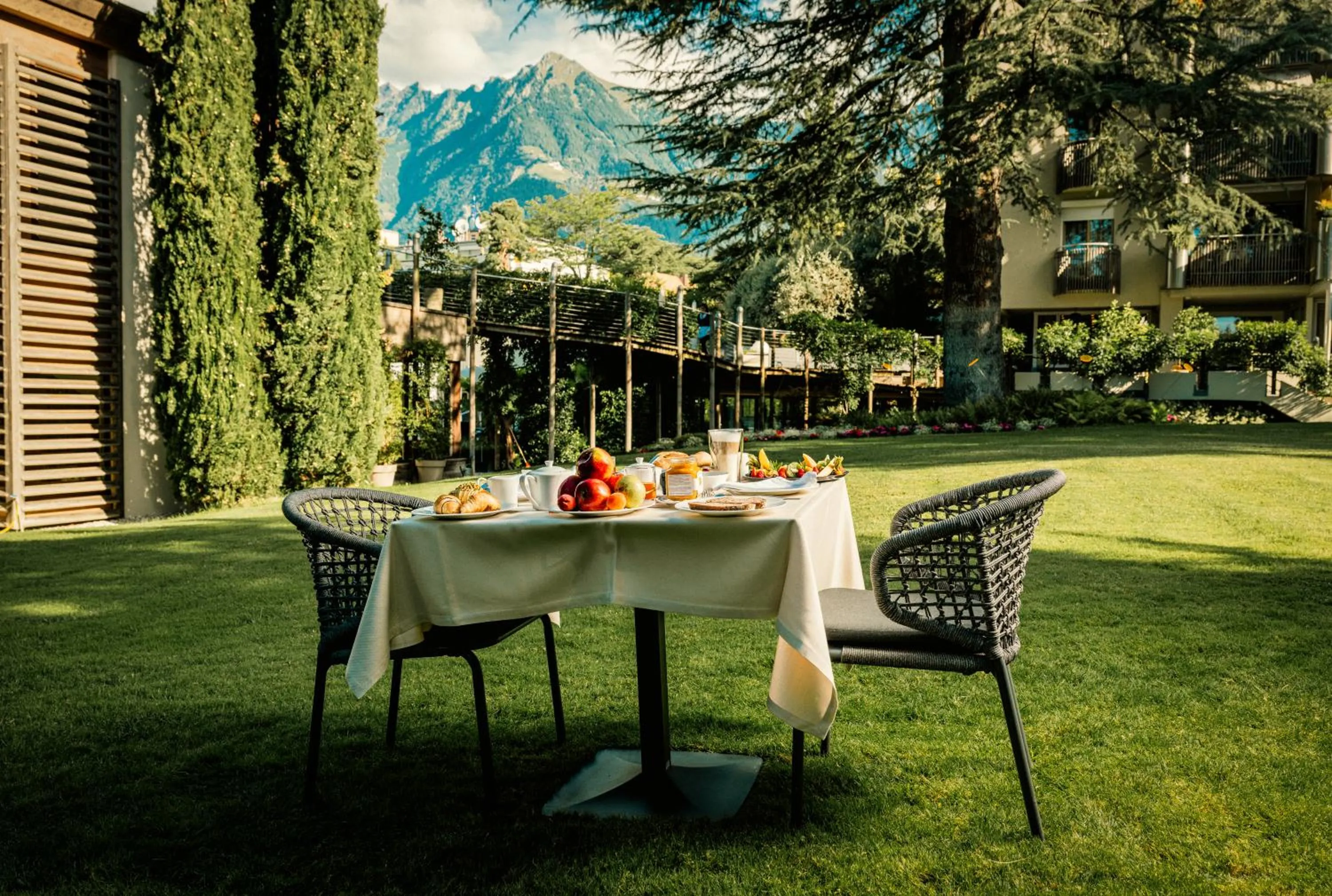 Garden in Hotel Mignon Meran Park & Spa