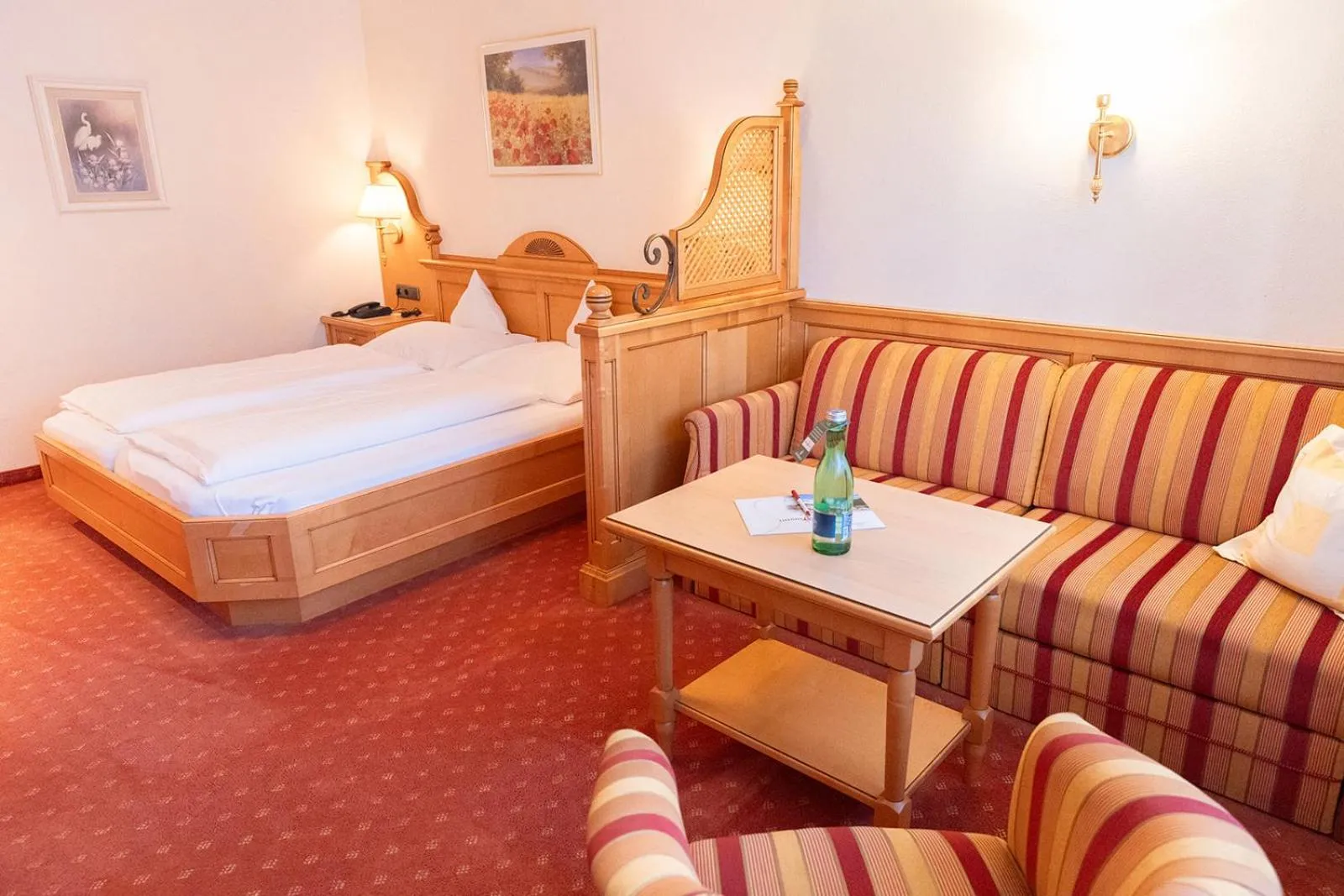 Bed in Unser Berghof