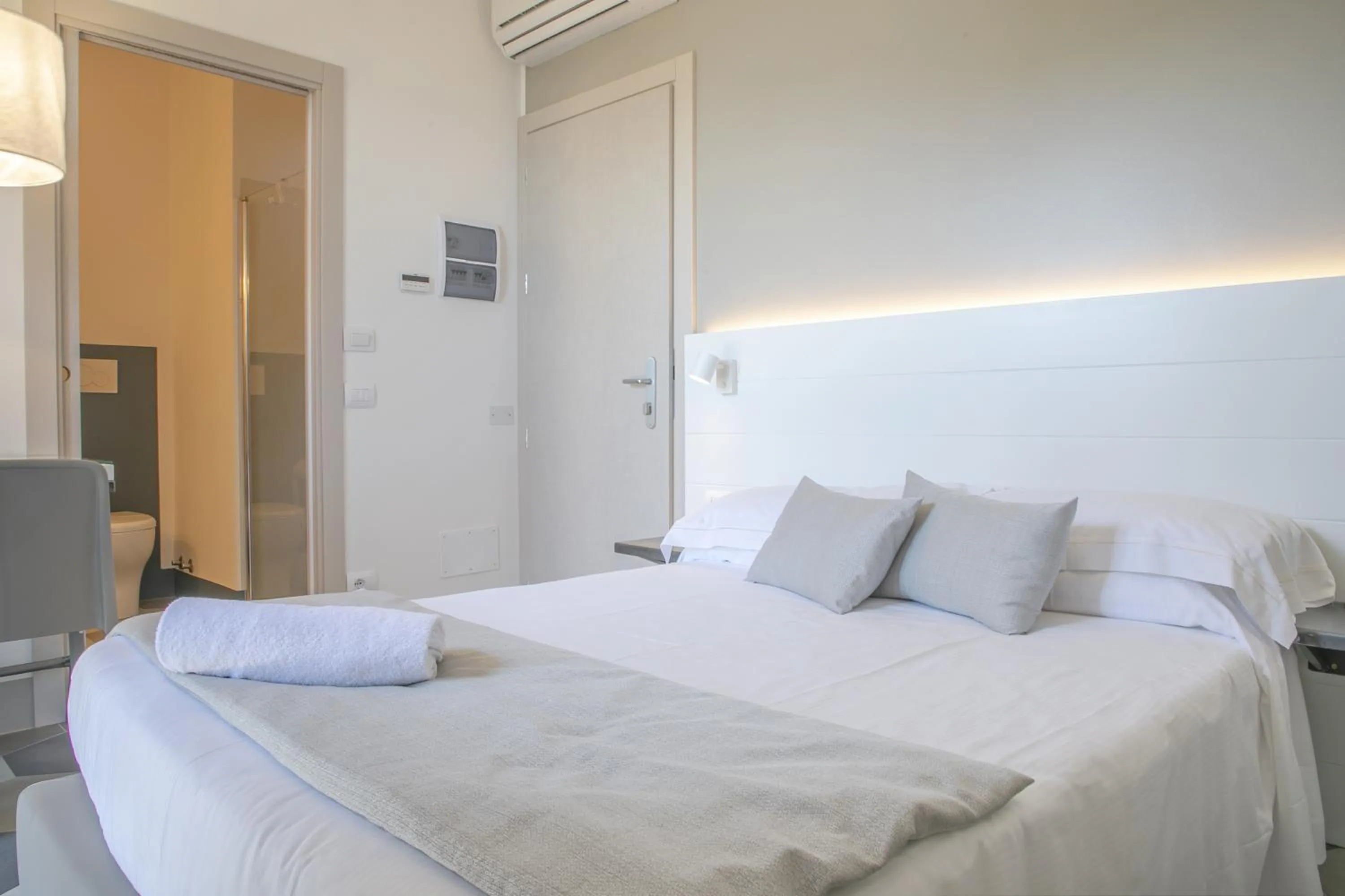 Bed in Hotel Villa Ambra