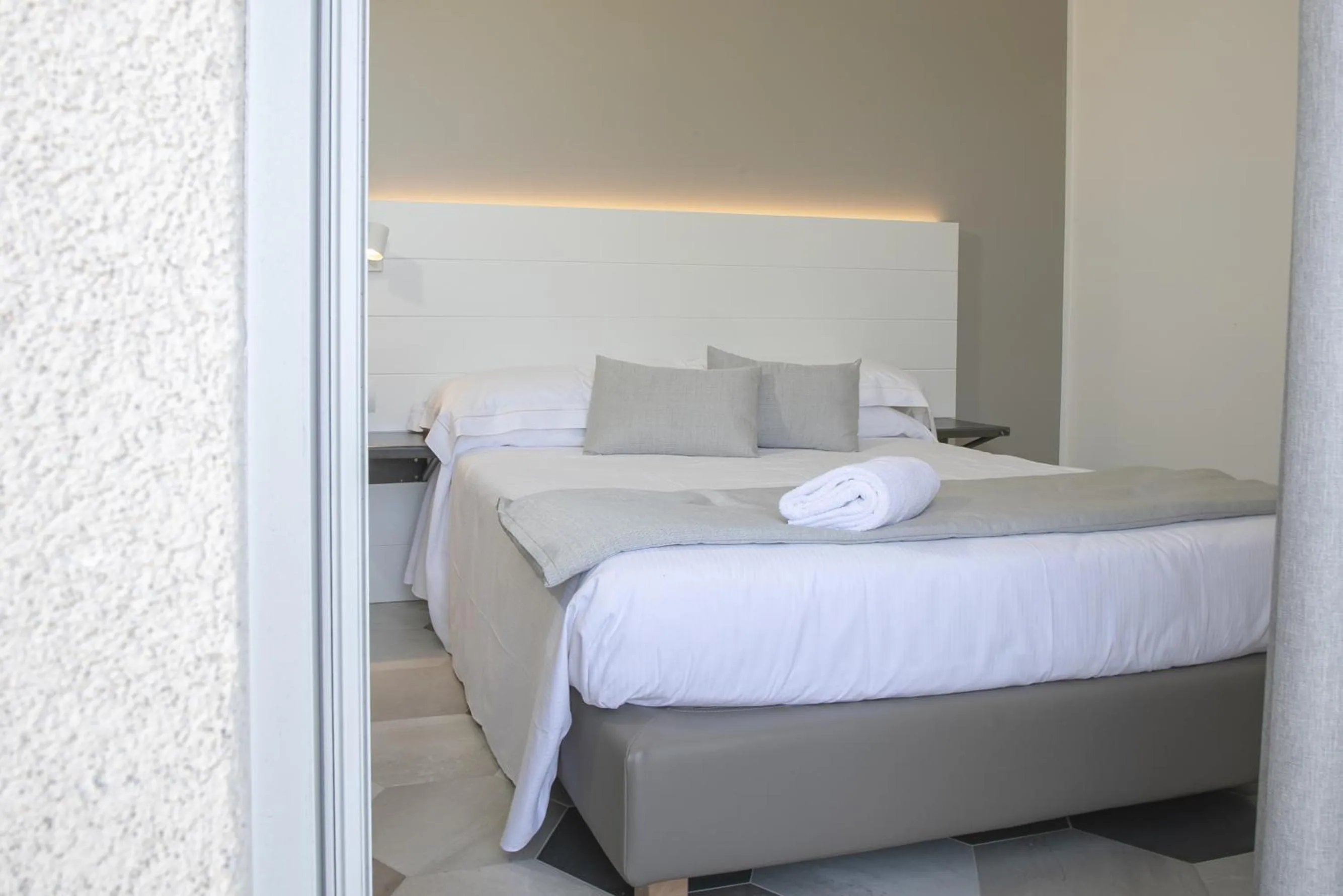 Bed in Hotel Villa Ambra