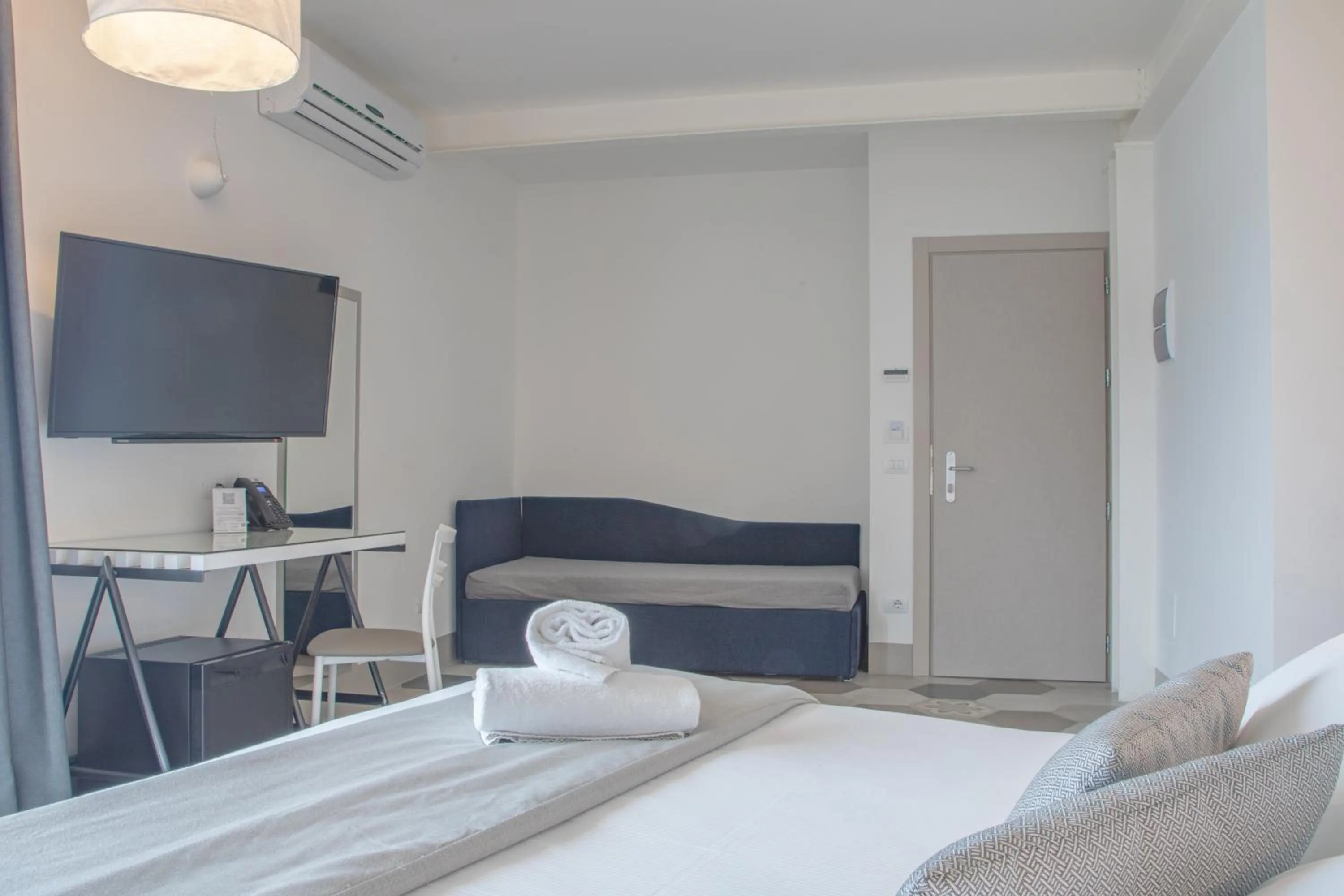 Bed in Hotel Villa Ambra