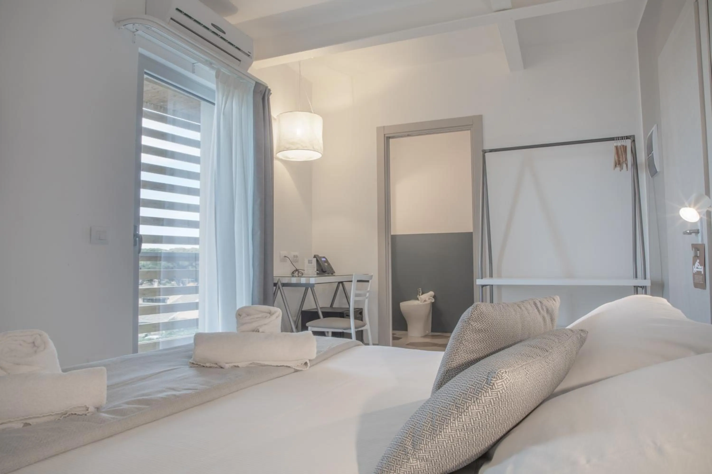 Bed in Hotel Villa Ambra