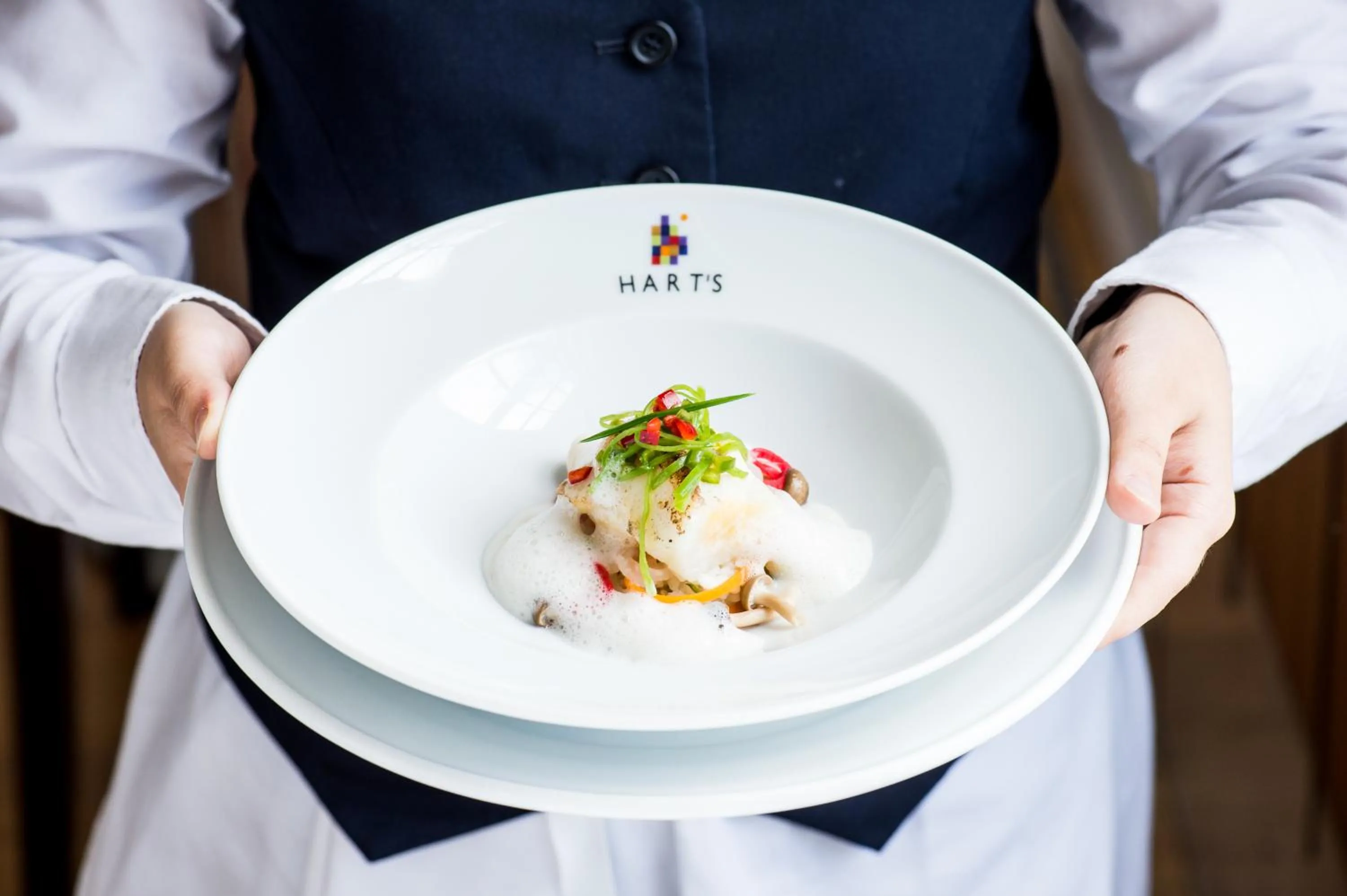 Food and drinks in Hart's Hotel