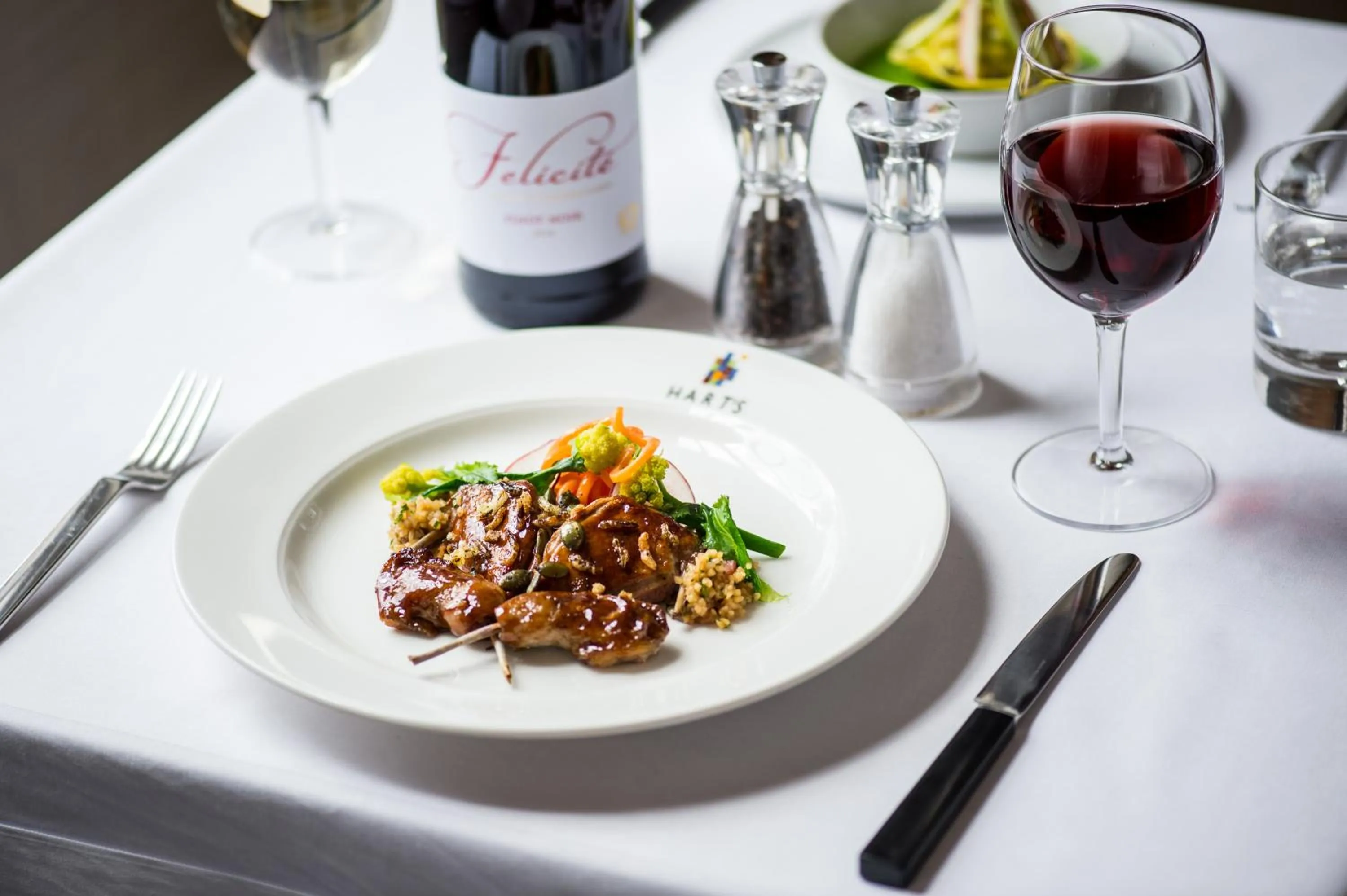 Dinner in Hart's Hotel