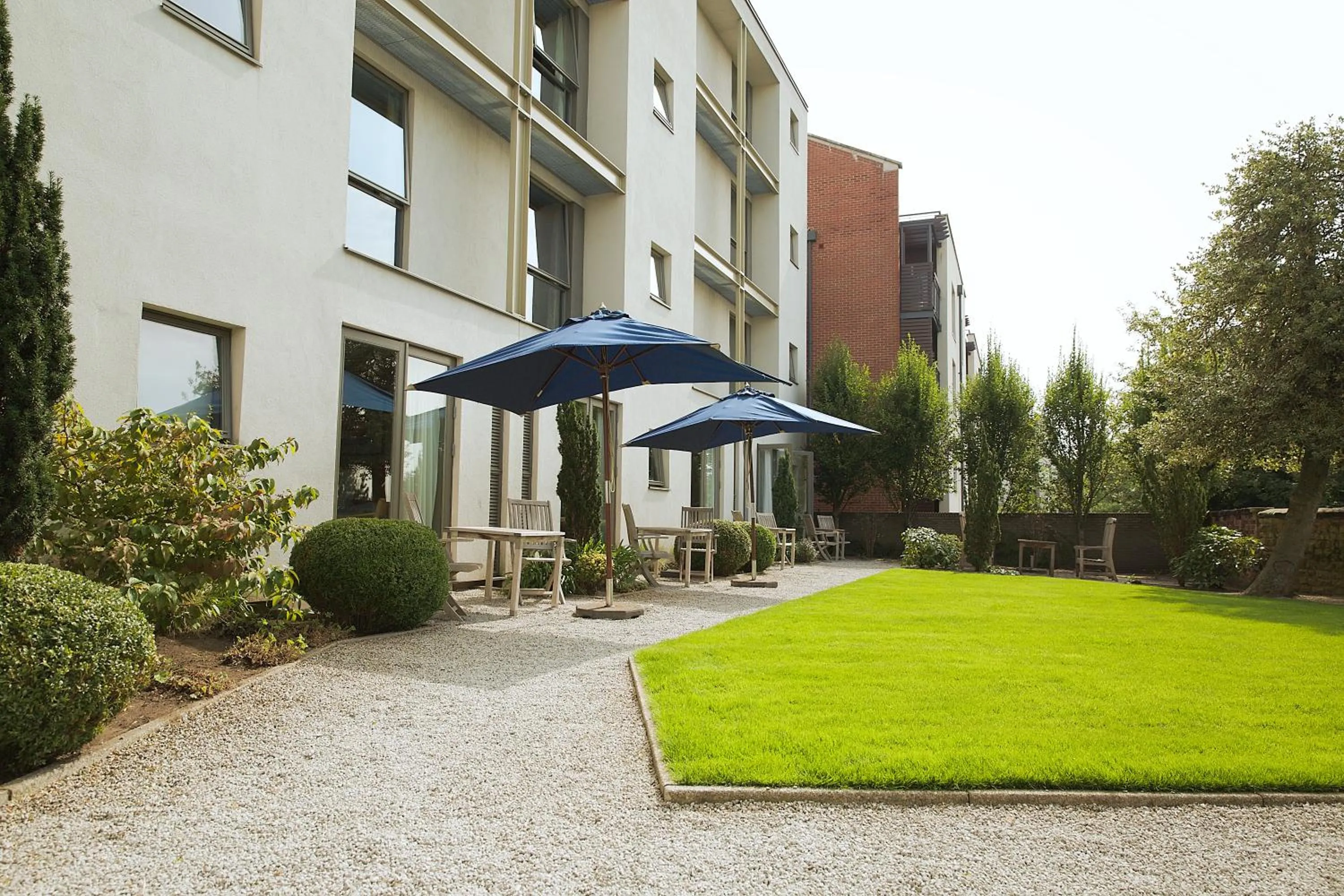 Garden in Hart's Hotel