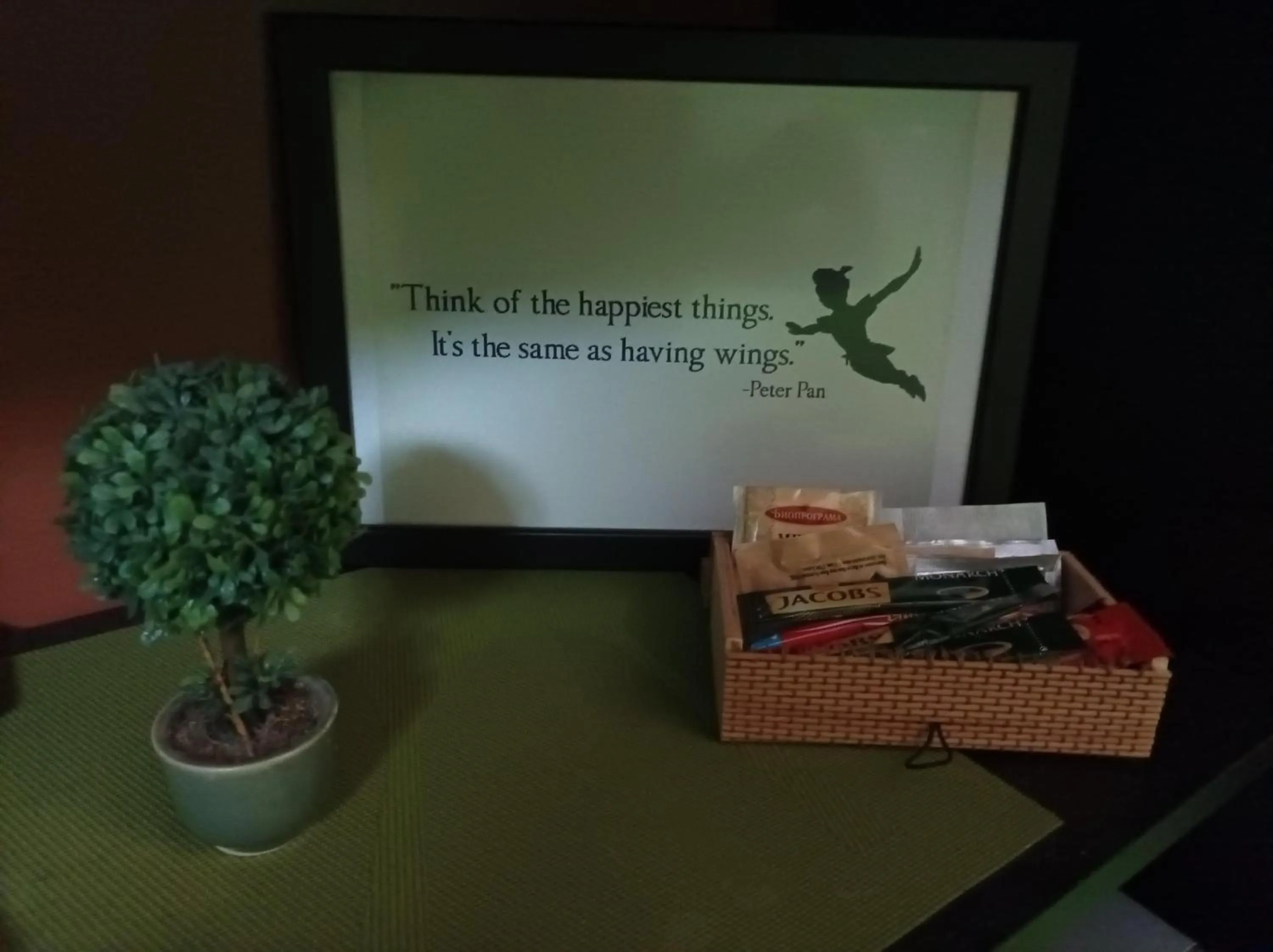 Coffee/tea facilities in Peter Pan House
