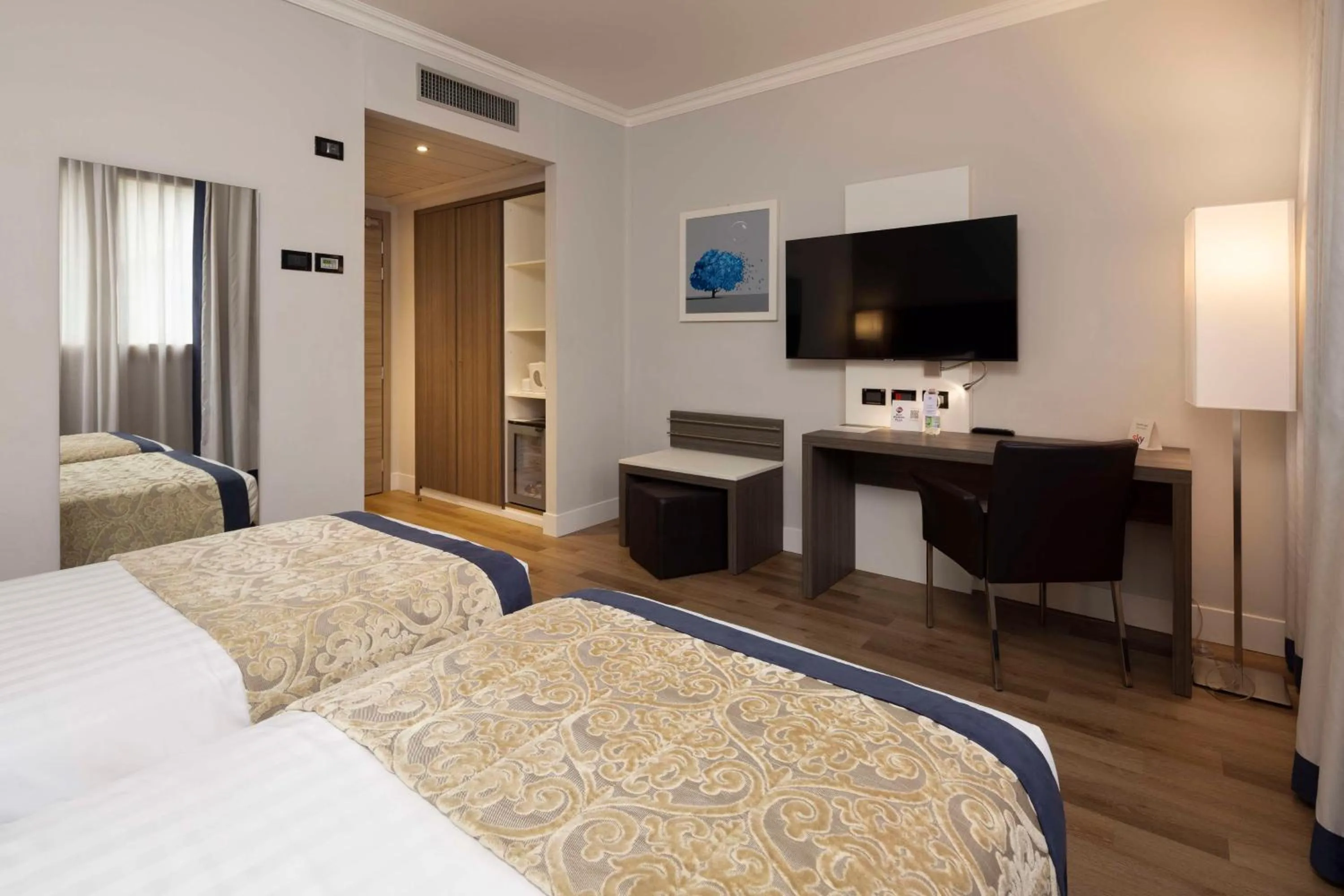 Bedroom, Bed in Best Western Plus Borgolecco Hotel