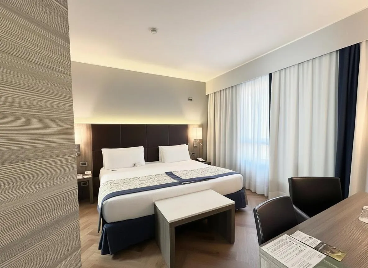 Bedroom, Bed in Best Western Plus Borgolecco Hotel