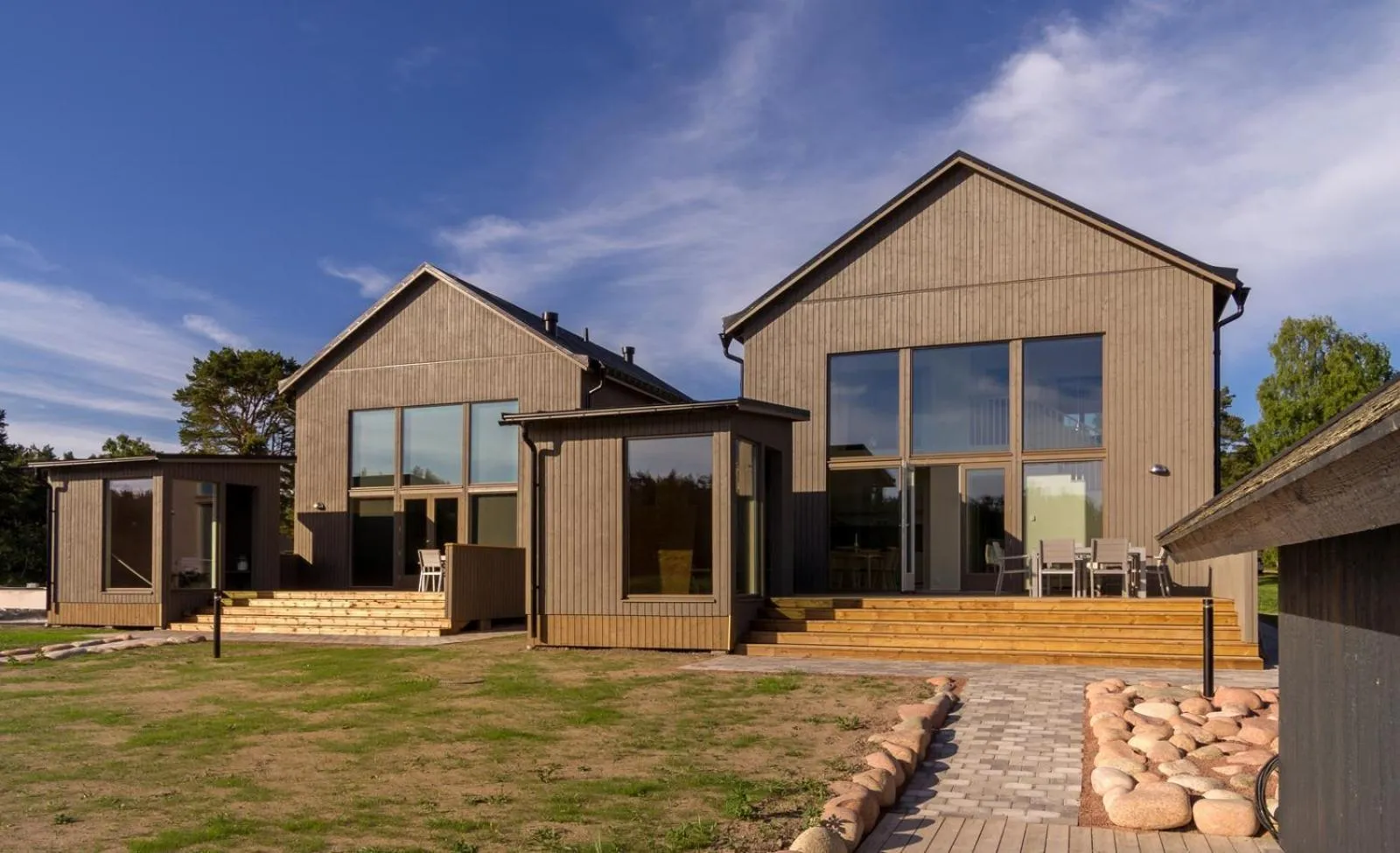 Property building in Käringsund Resort