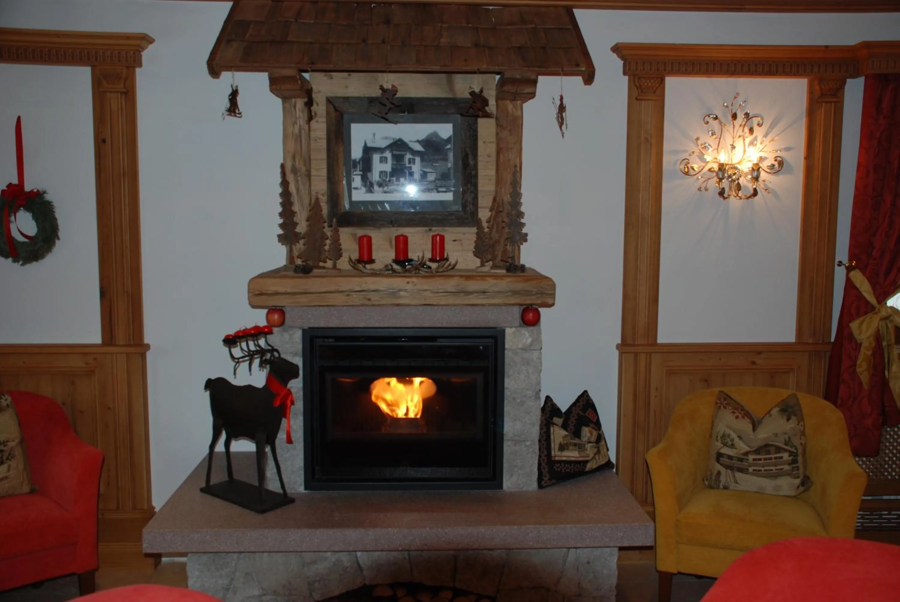 Decorative detail in Hotel Flora