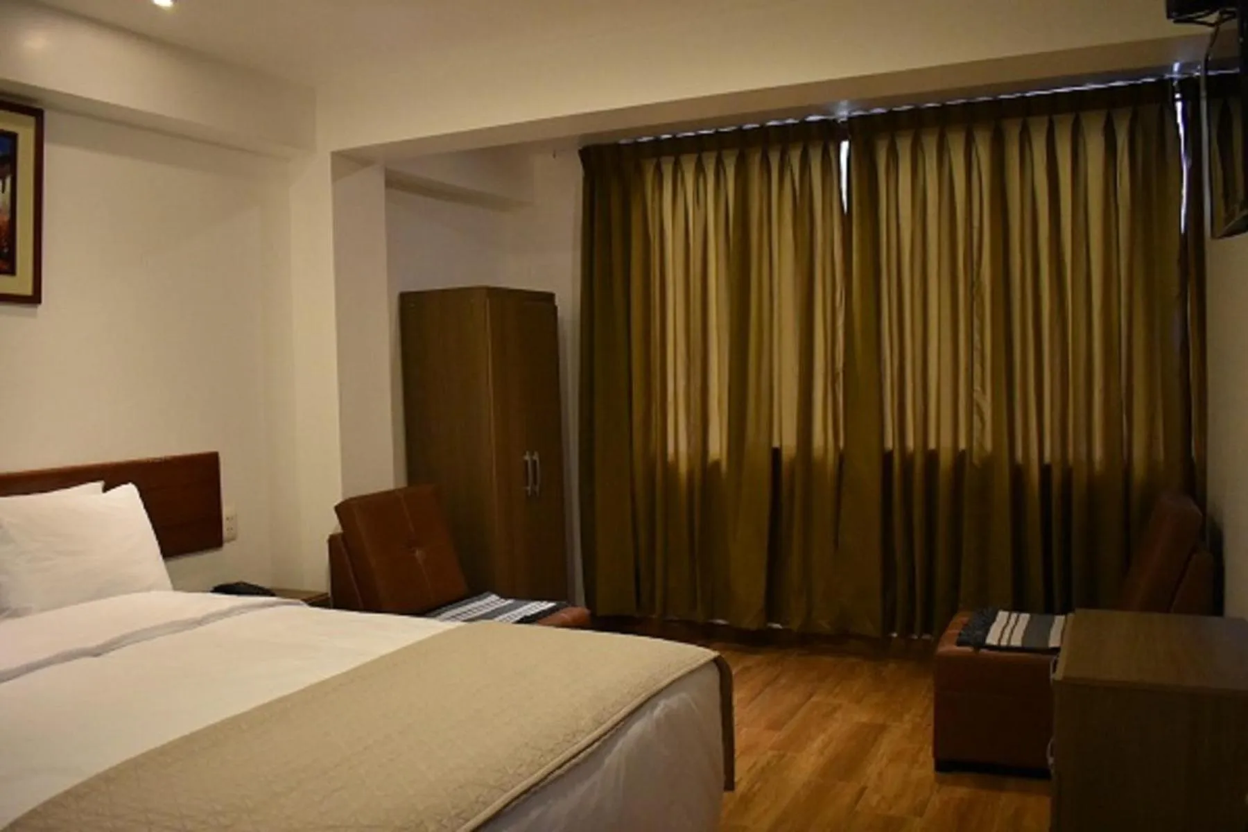 Bed in Casa De Luz Hotel