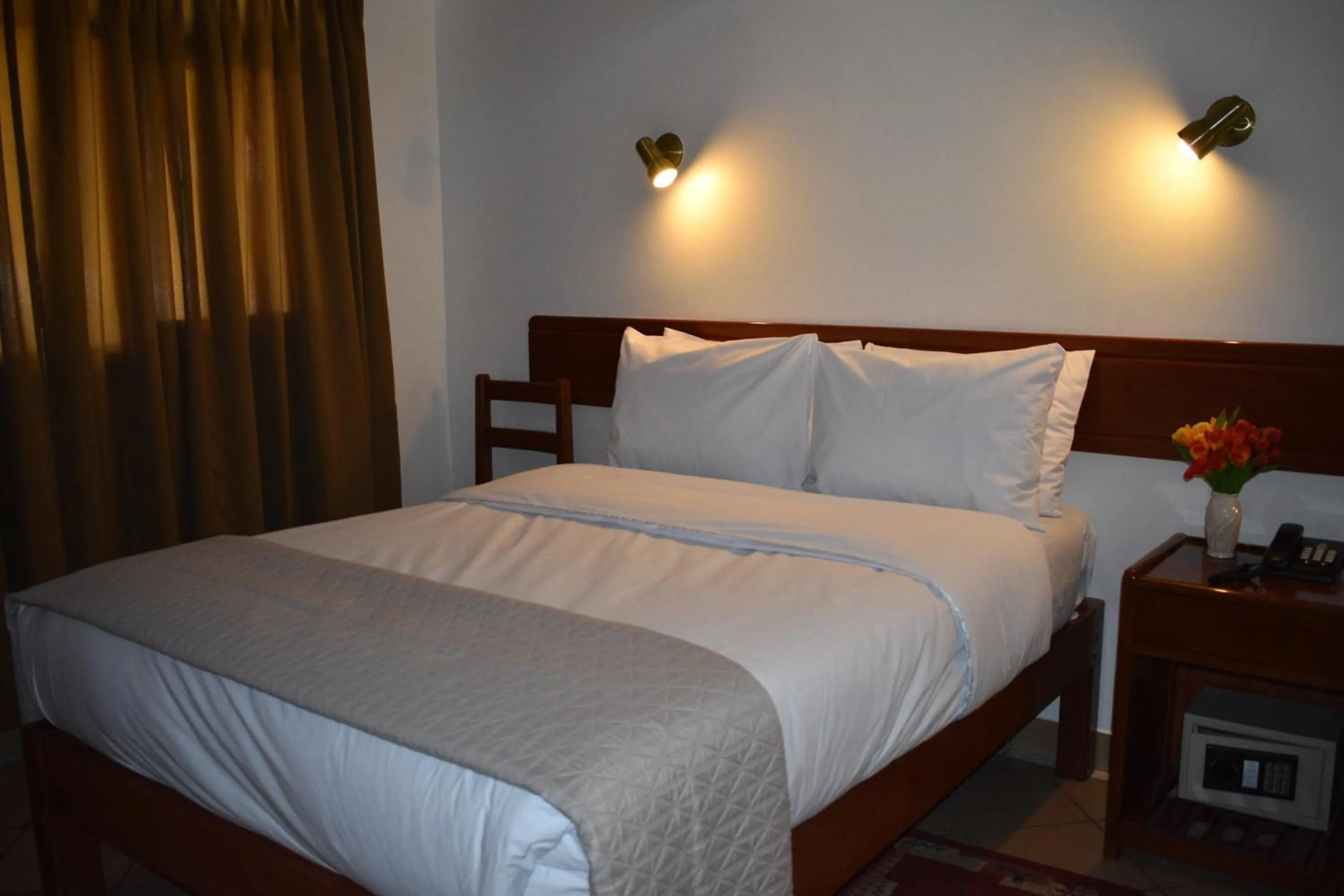 Bed in Casa De Luz Hotel