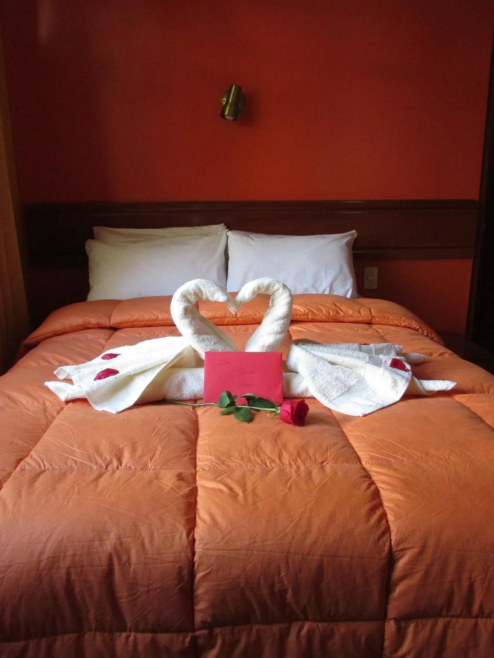 Bed in Casa De Luz Hotel