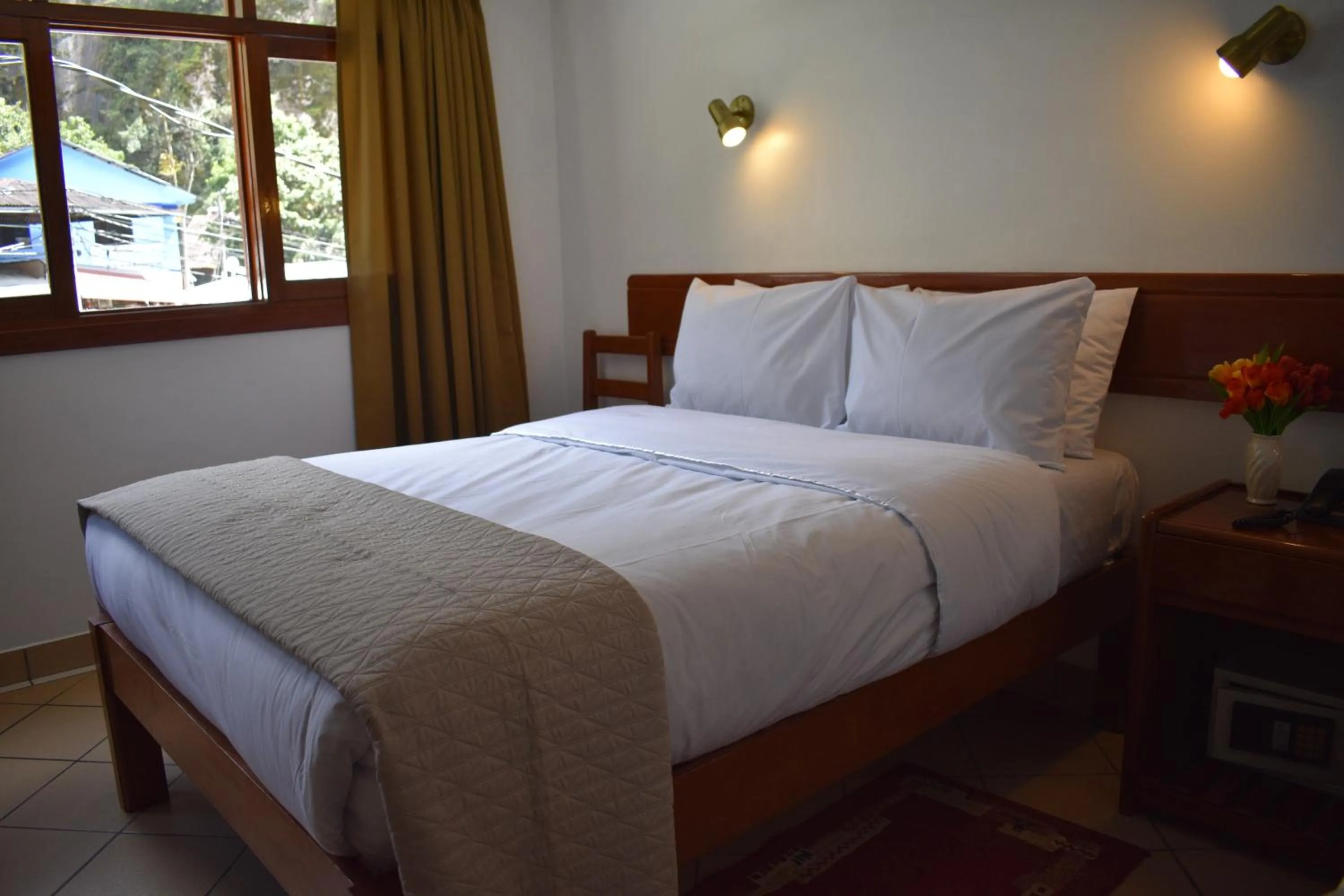 Bed in Casa De Luz Hotel