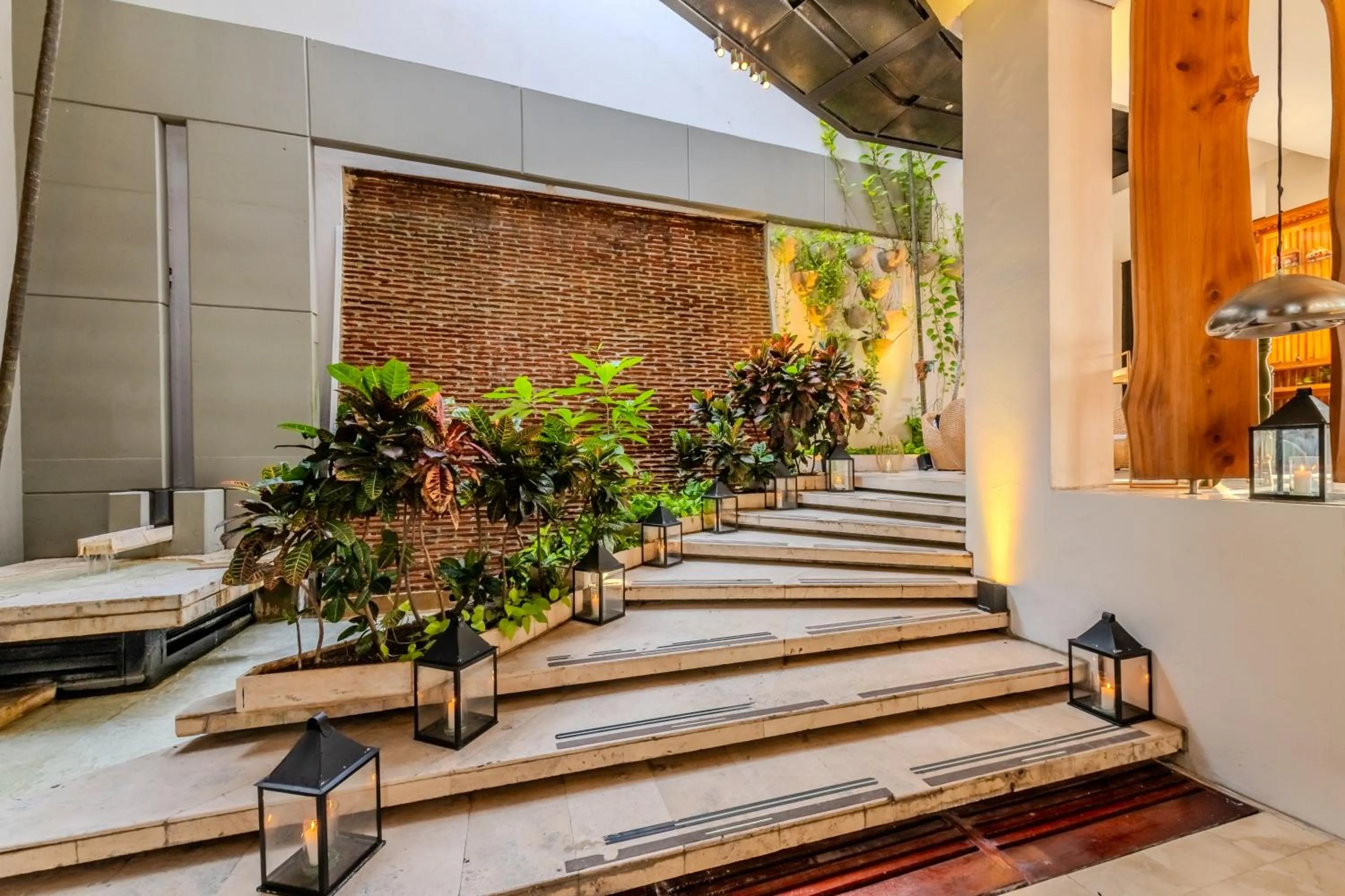 Garden in Hotel Boutique Bovedas de Santa Clara By Accor