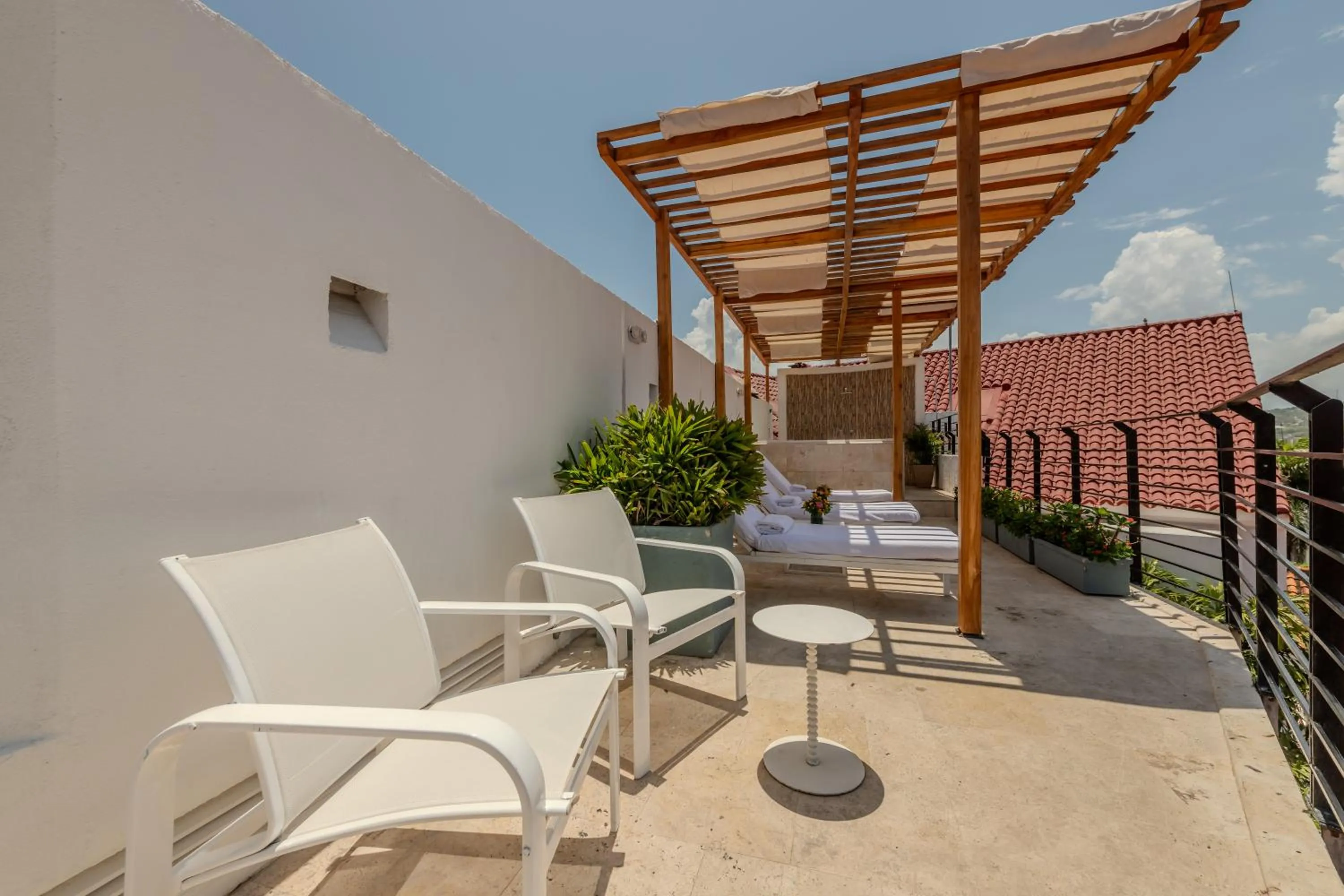Patio in Hotel Boutique Bovedas de Santa Clara By Accor