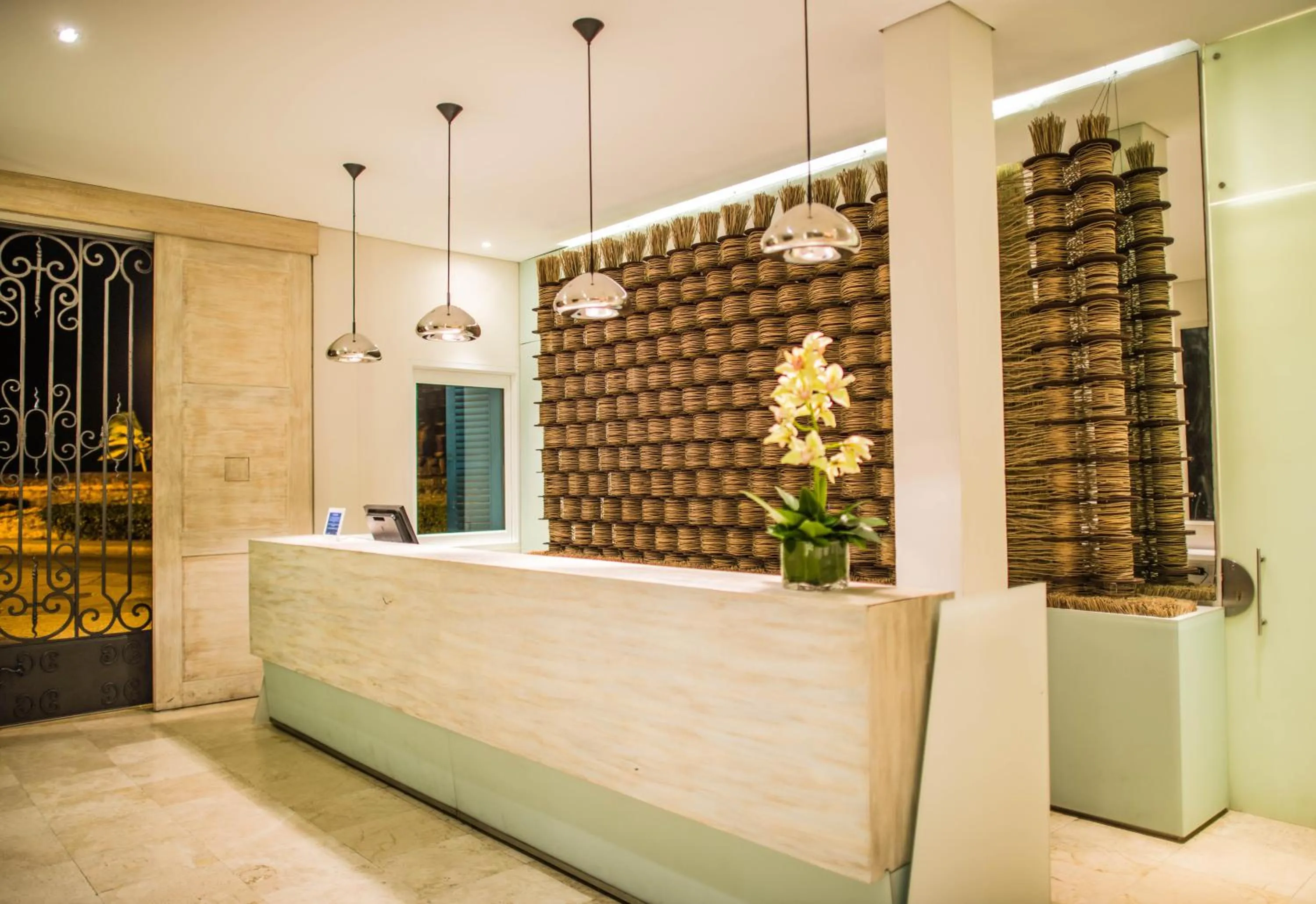 Lobby or reception in Hotel Boutique Bovedas de Santa Clara By Accor