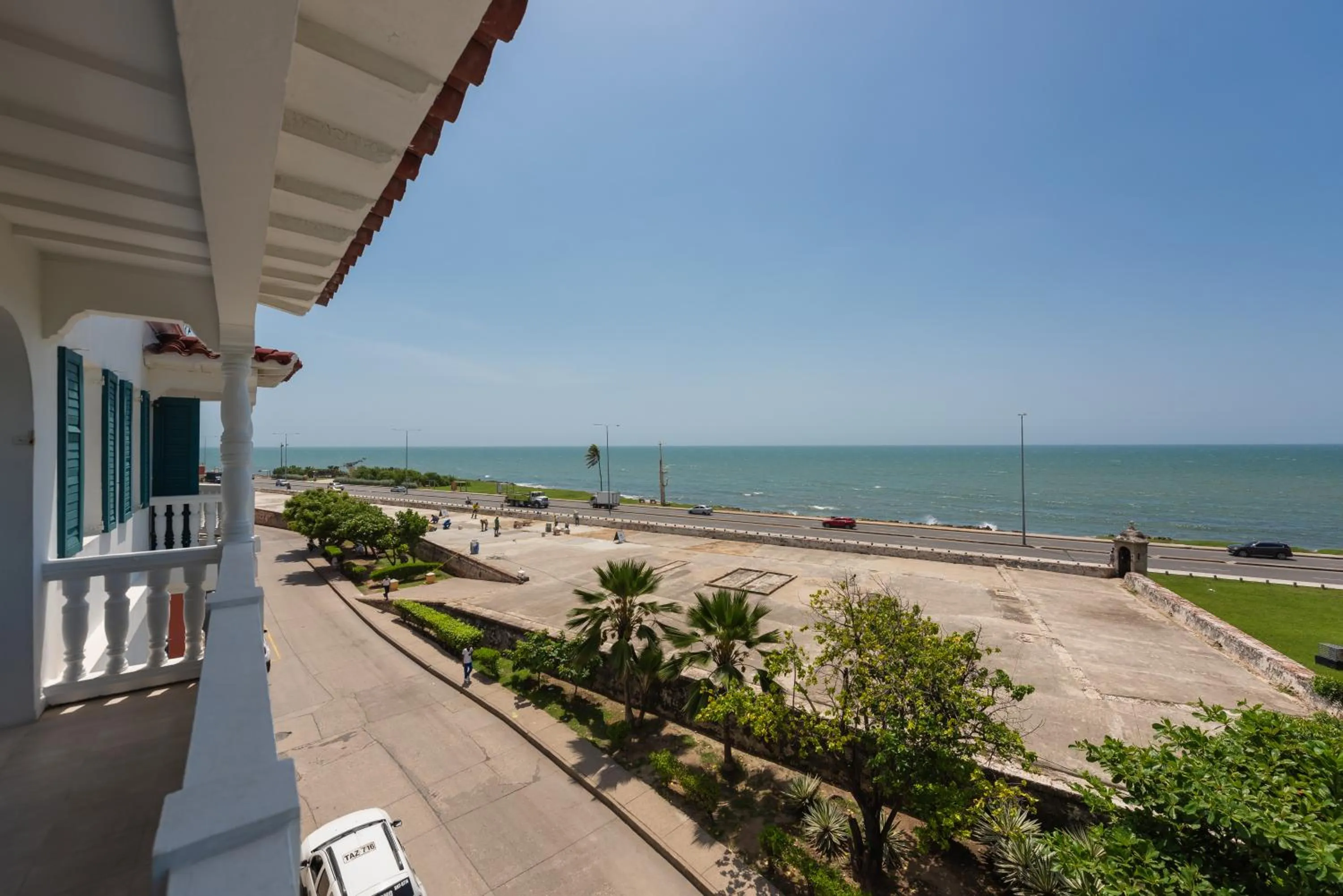 Sea view in Hotel Boutique Bovedas de Santa Clara By Accor