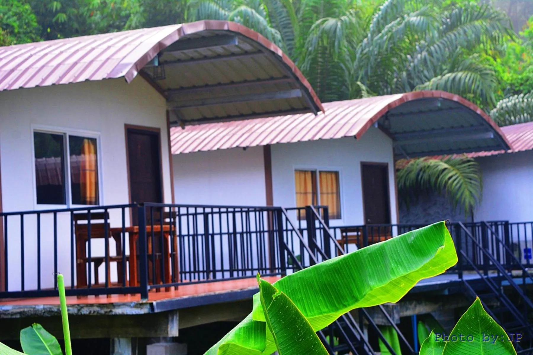 Balcony/Terrace in Khaosok River Camp